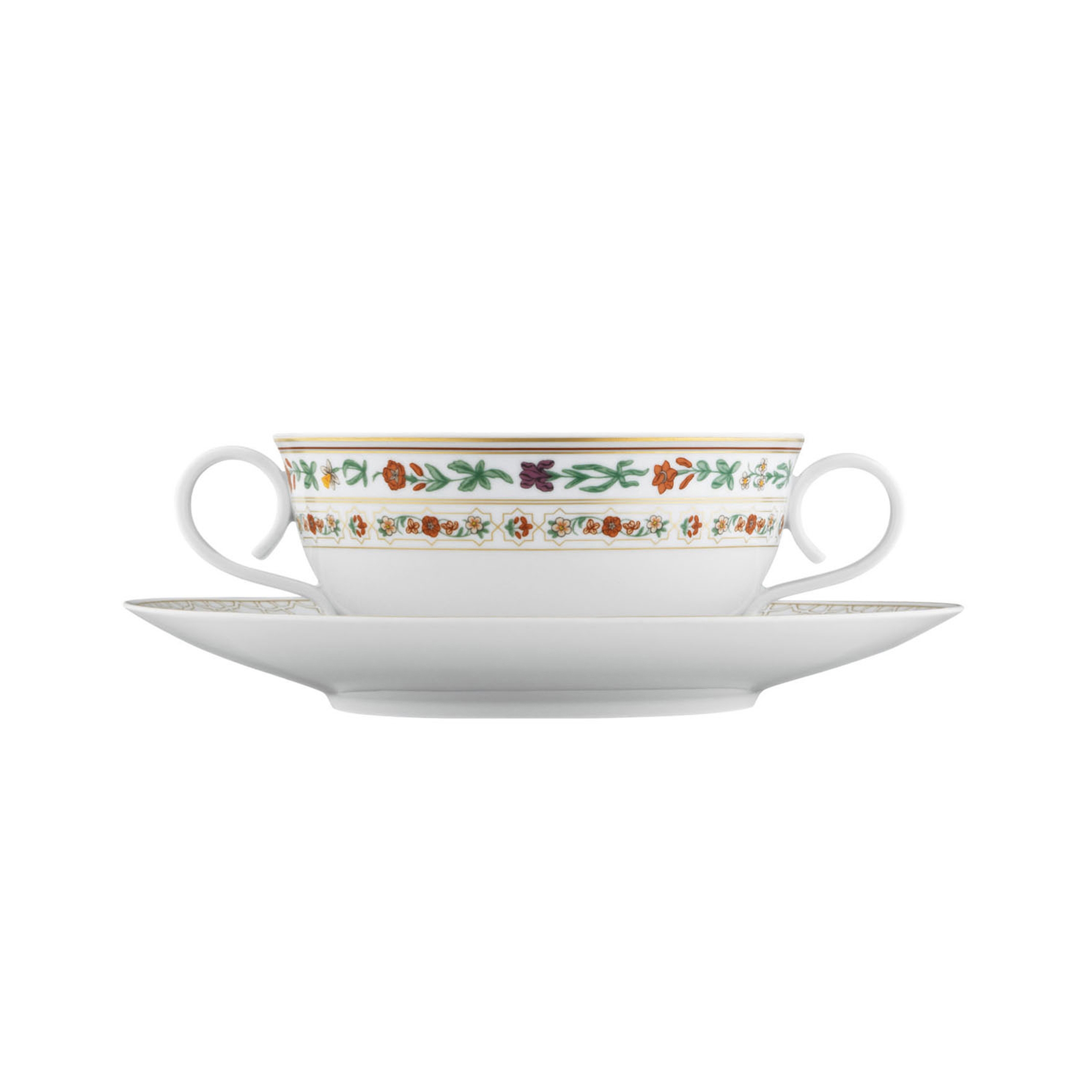 Vertoon produk CARLO RAJASTHAN Soup cup, saucer van vervaardiger FÜRSTENBERG