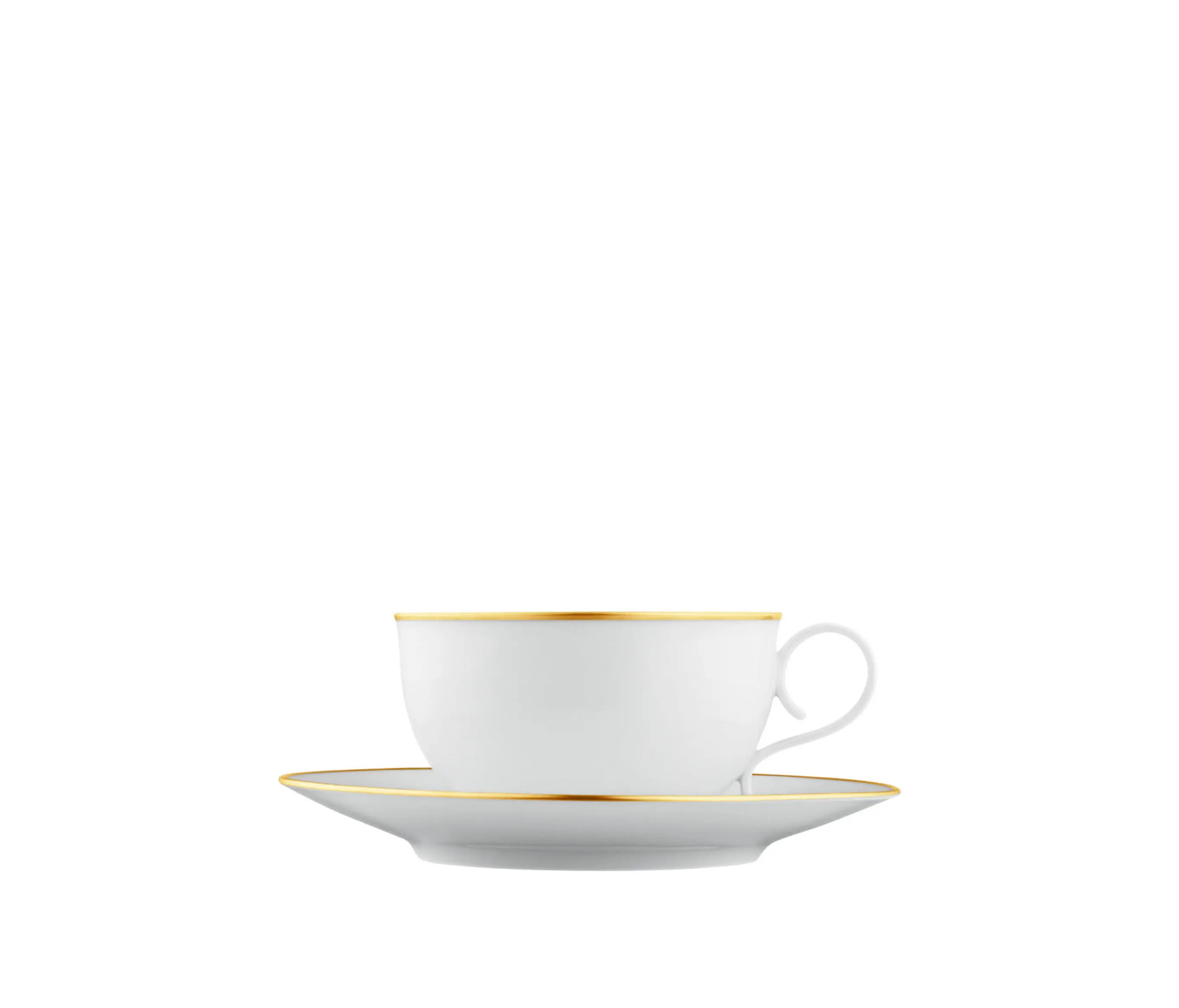 FÜRSTENBERG - CARLO ORO Tea cup, saucer