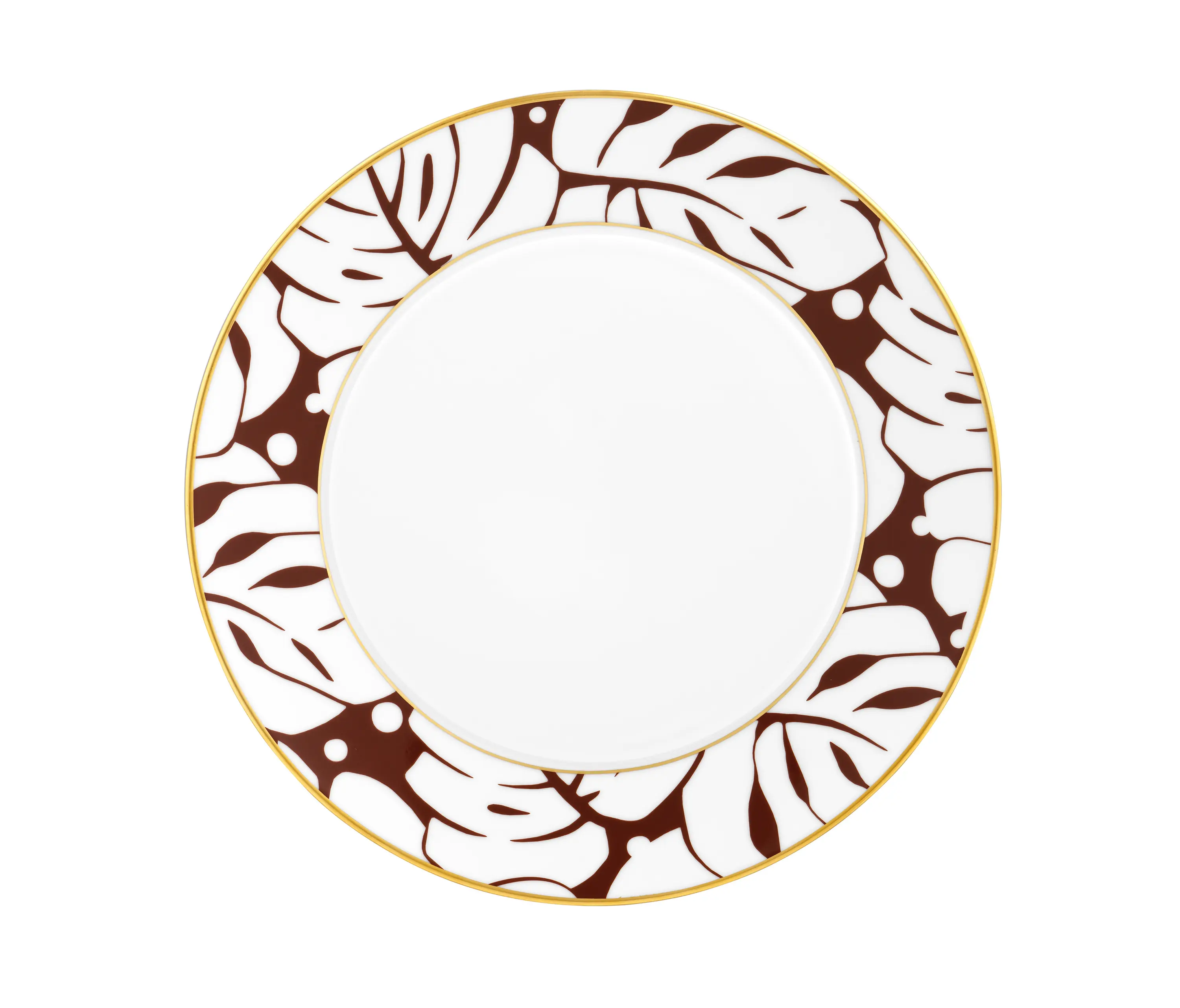 FÜRSTENBERG - AURÉOLE COLORÉE Dinner plate