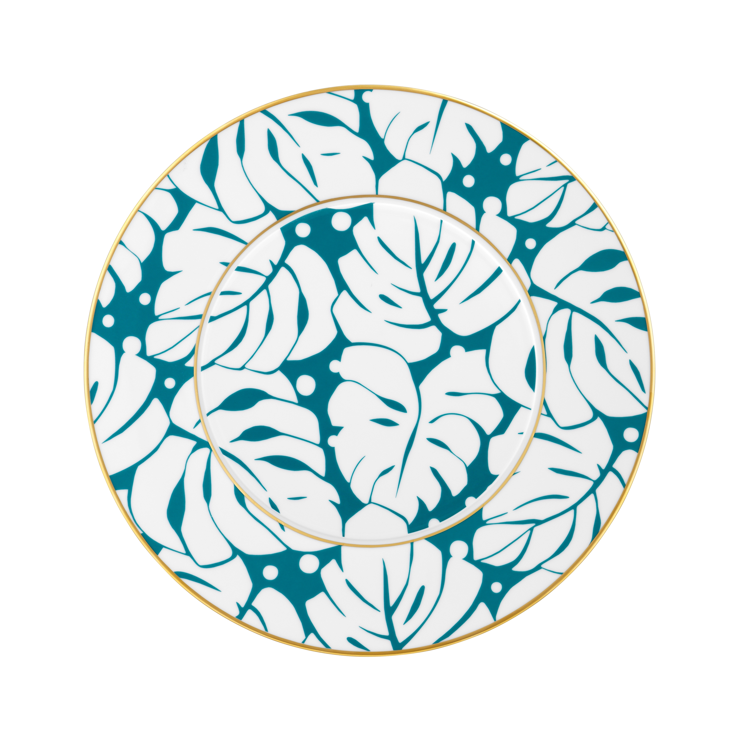 Mostra il prodotto AURÉOLE COLORÉE Dinner plate del produttore FÜRSTENBERG