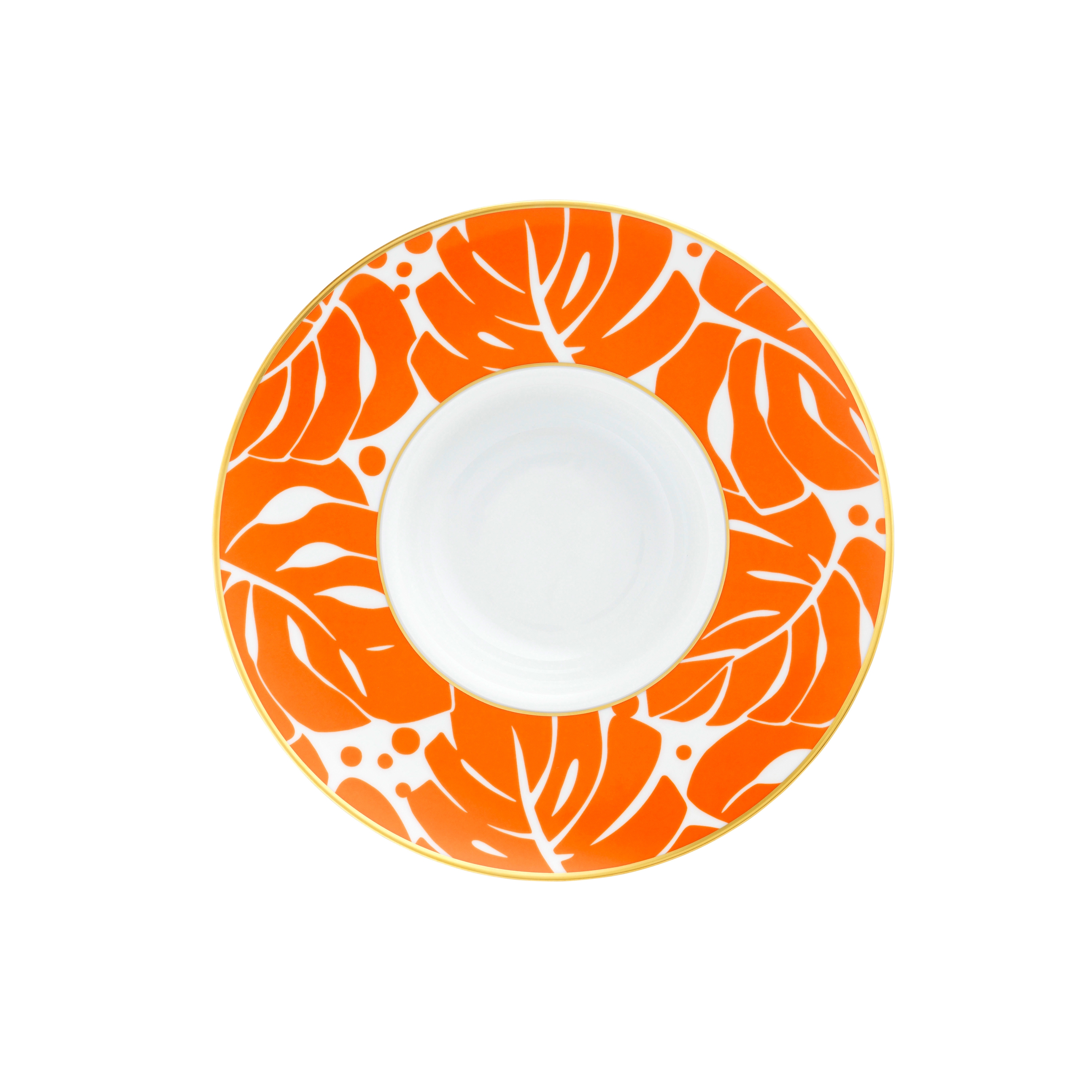 Vertoon produk AURÉOLE COLORÉE Pasta plate van vervaardiger FÜRSTENBERG