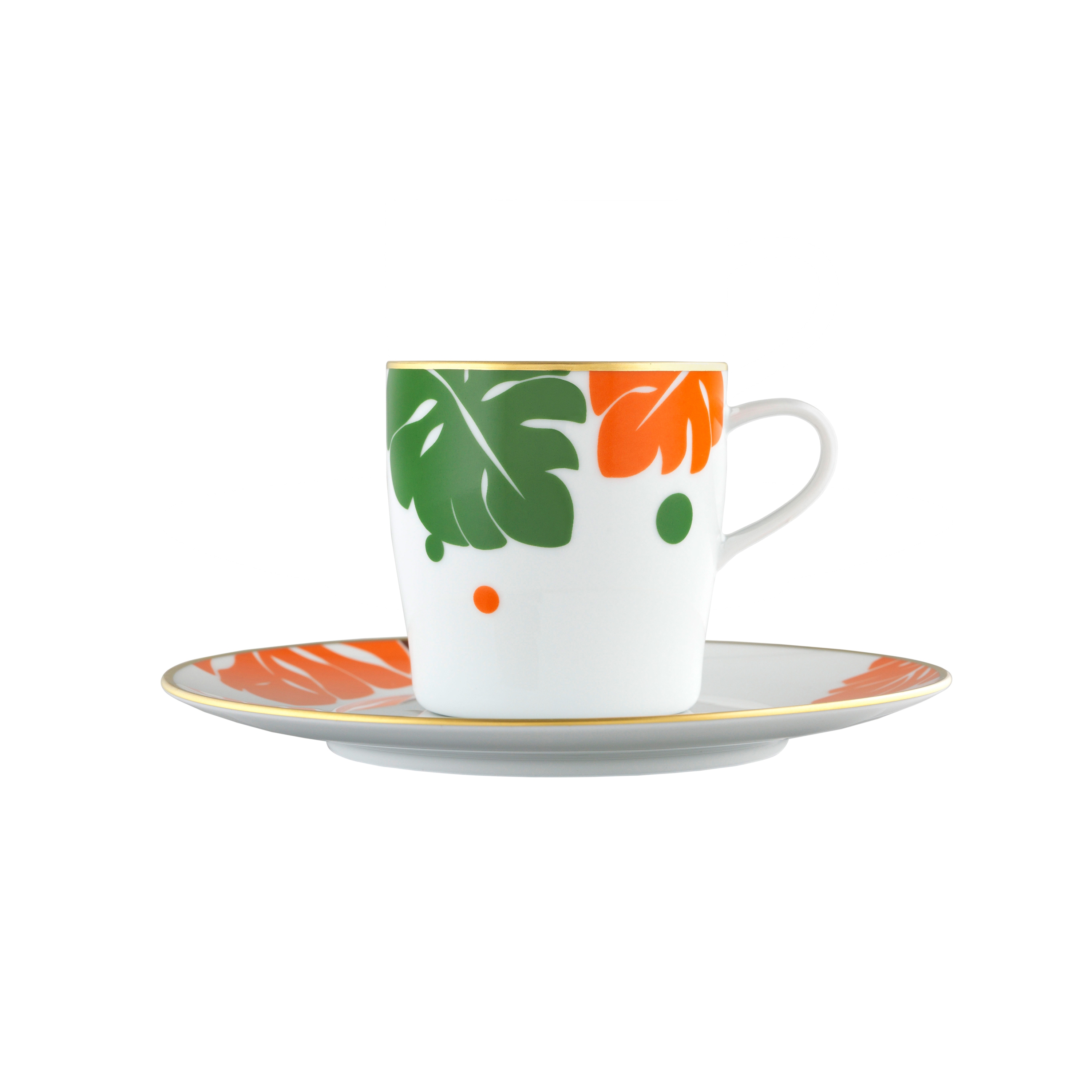 Mostra il prodotto AURÉOLE COLORÉE Cofee cup, saucer del produttore FÜRSTENBERG