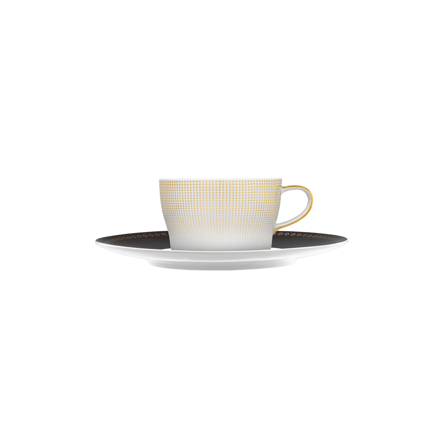 Mostra il prodotto AURÉOLE CLAIR DE LUNE Tea/Cappuccino cup, saucer del produttore FÜRSTENBERG