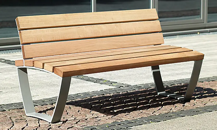 Westeifel Werke - Cado levis Bench short 1,55 m with backrest