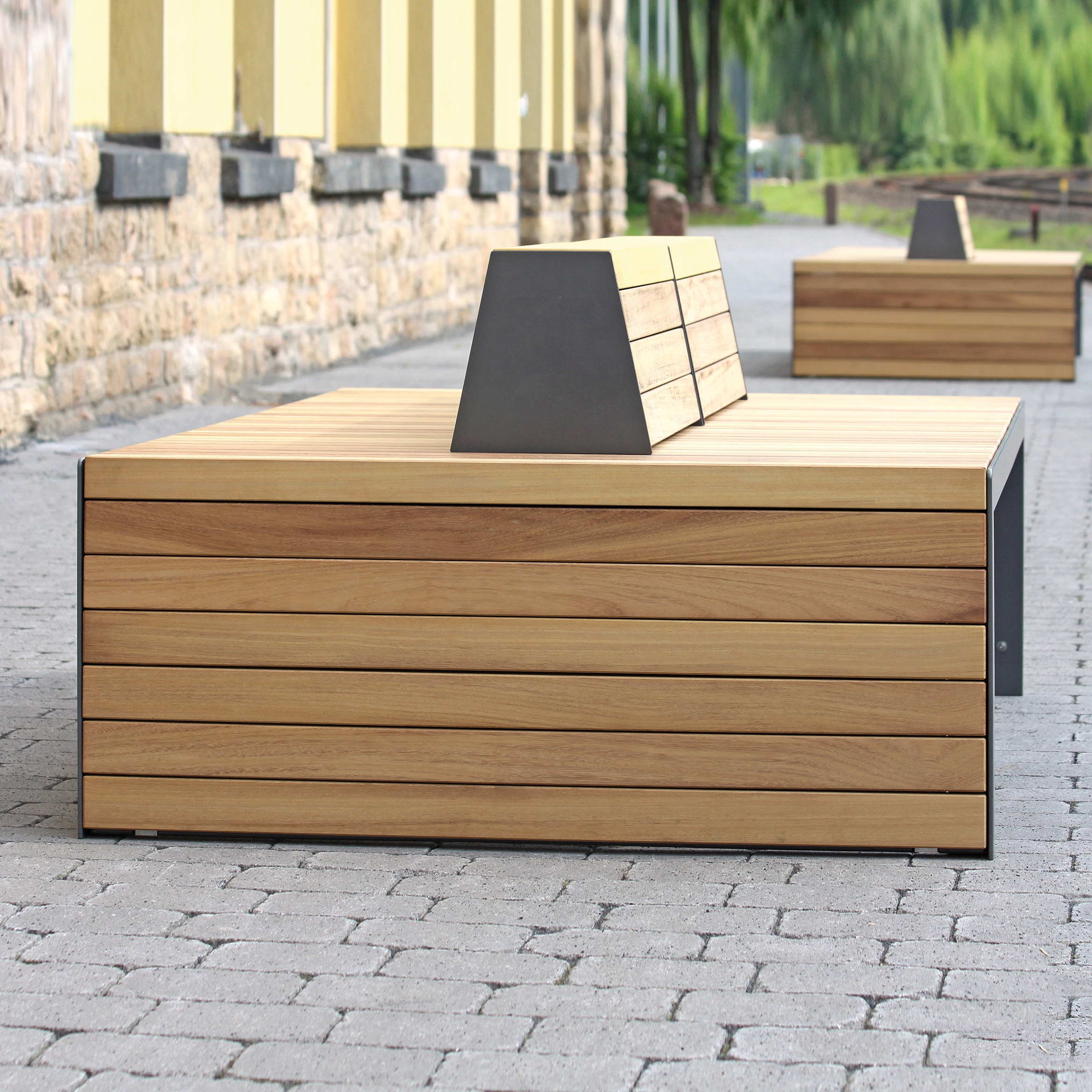 Linares Bench 200 depth 120 cm