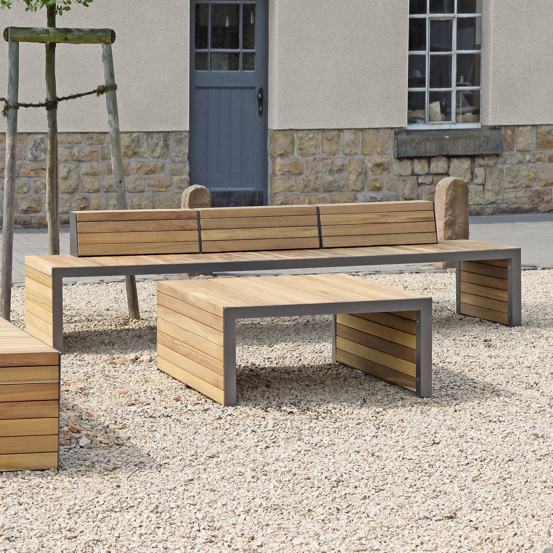 Linares Bench 300 depth 80 cm