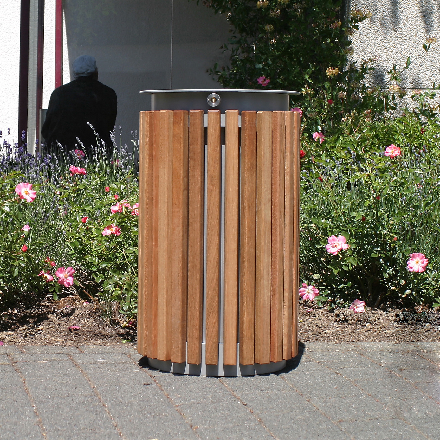 Urbanis Litter bin round 50 l