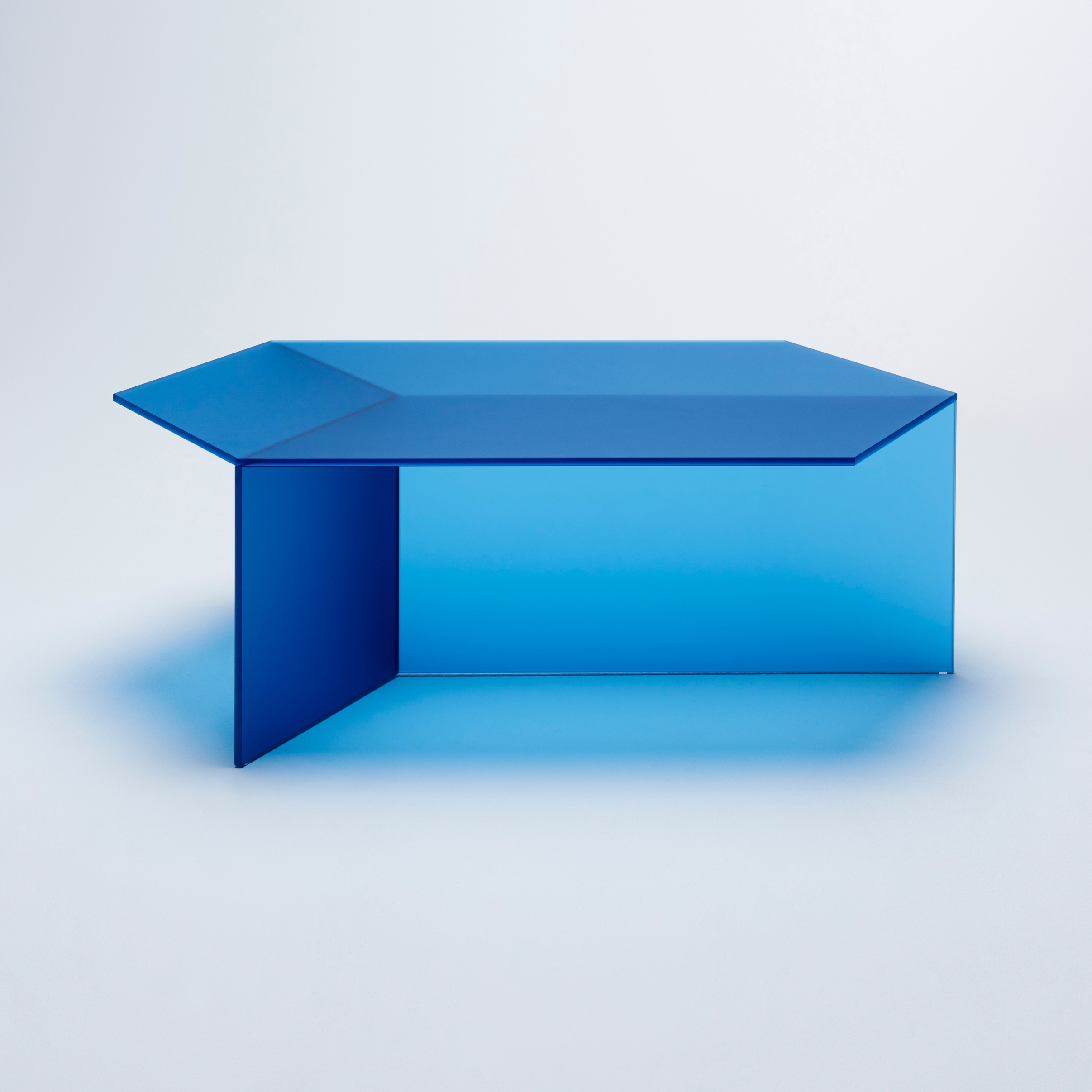 Isom Oblong - Blau satiniert