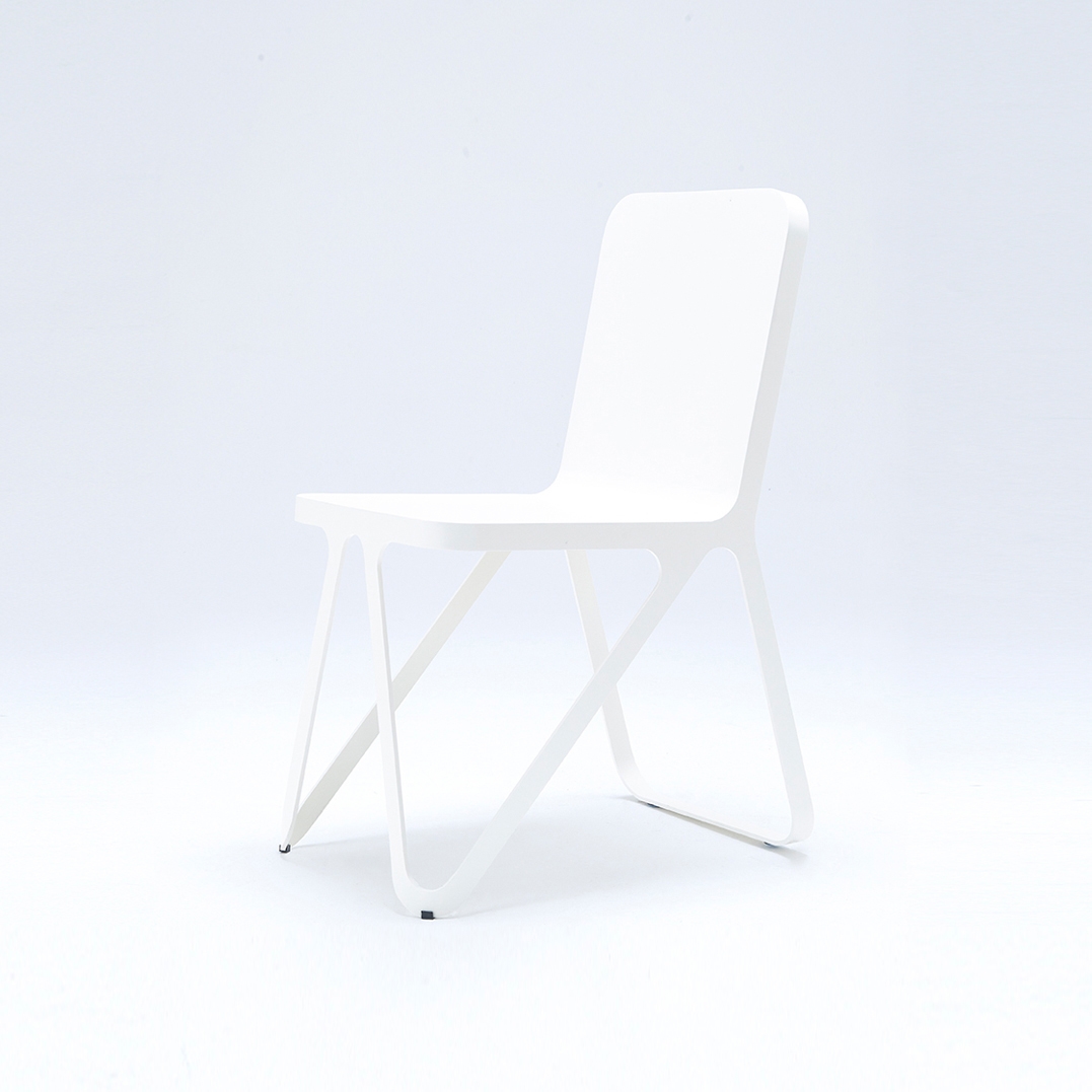 Loop Chair - signal white