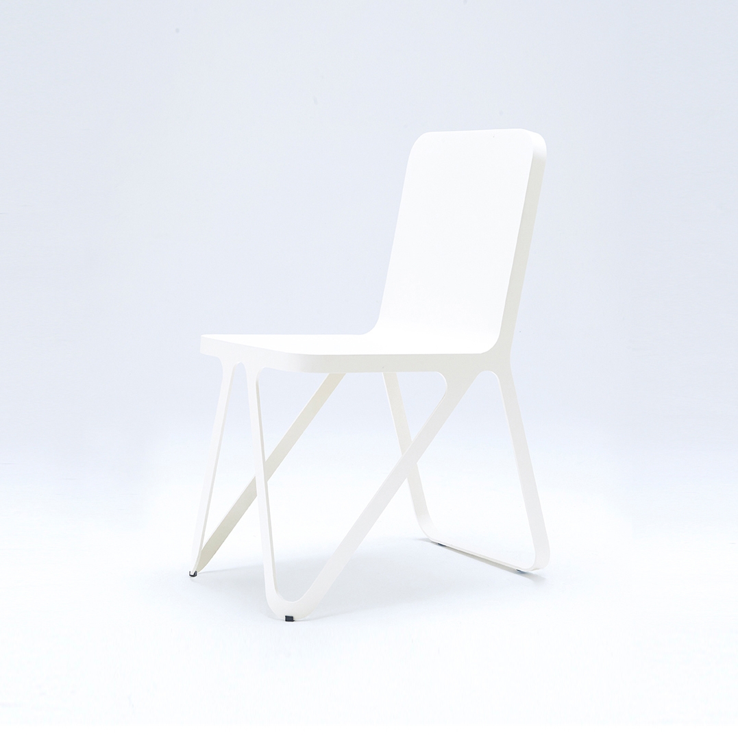 Loop Chair - cream white