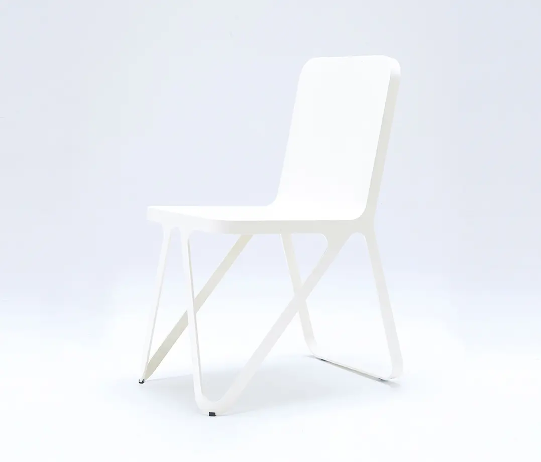 NEO/CRAFT - Loop Chair - cream white
