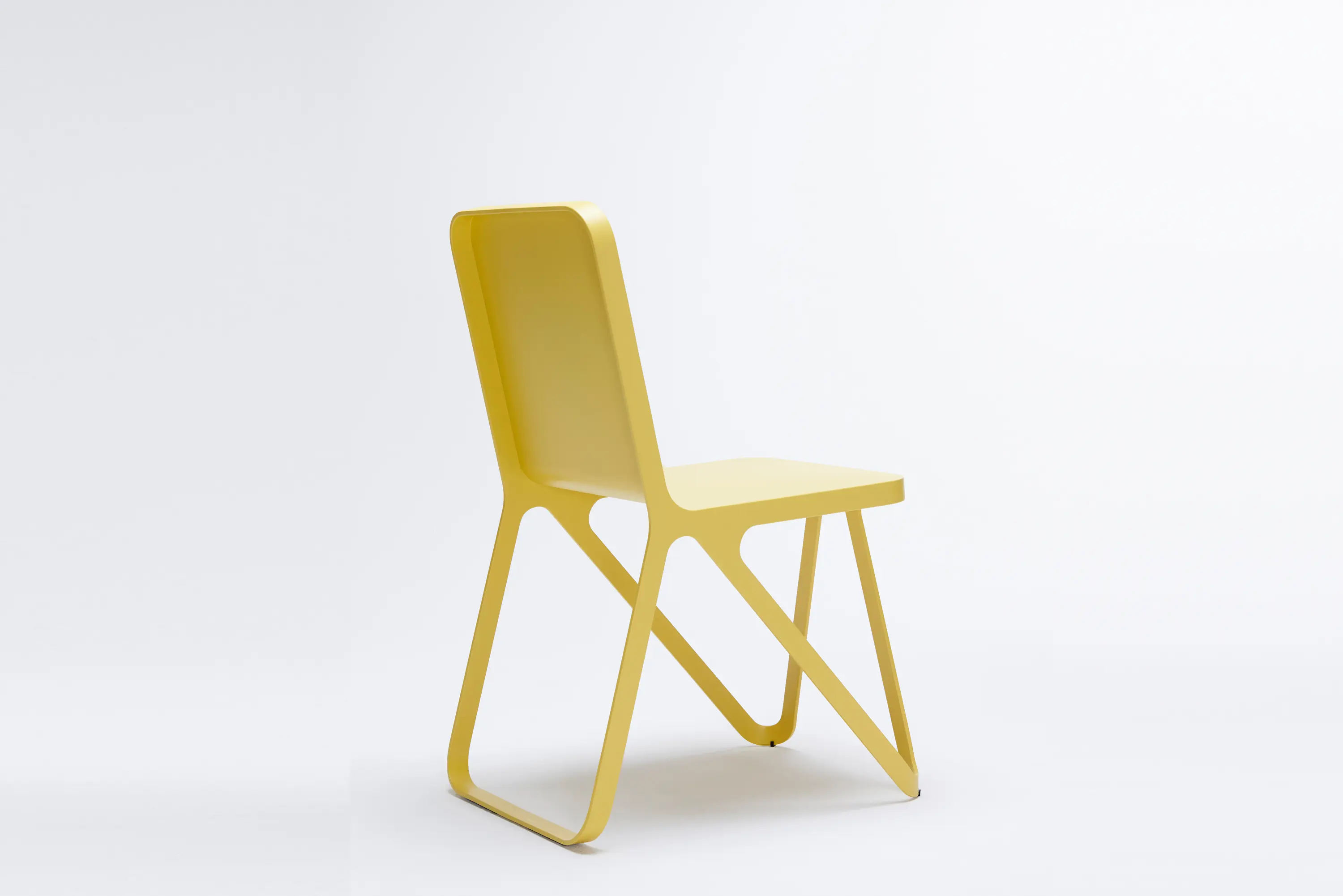 NEO/CRAFT - Loop Chair - lemon yellow