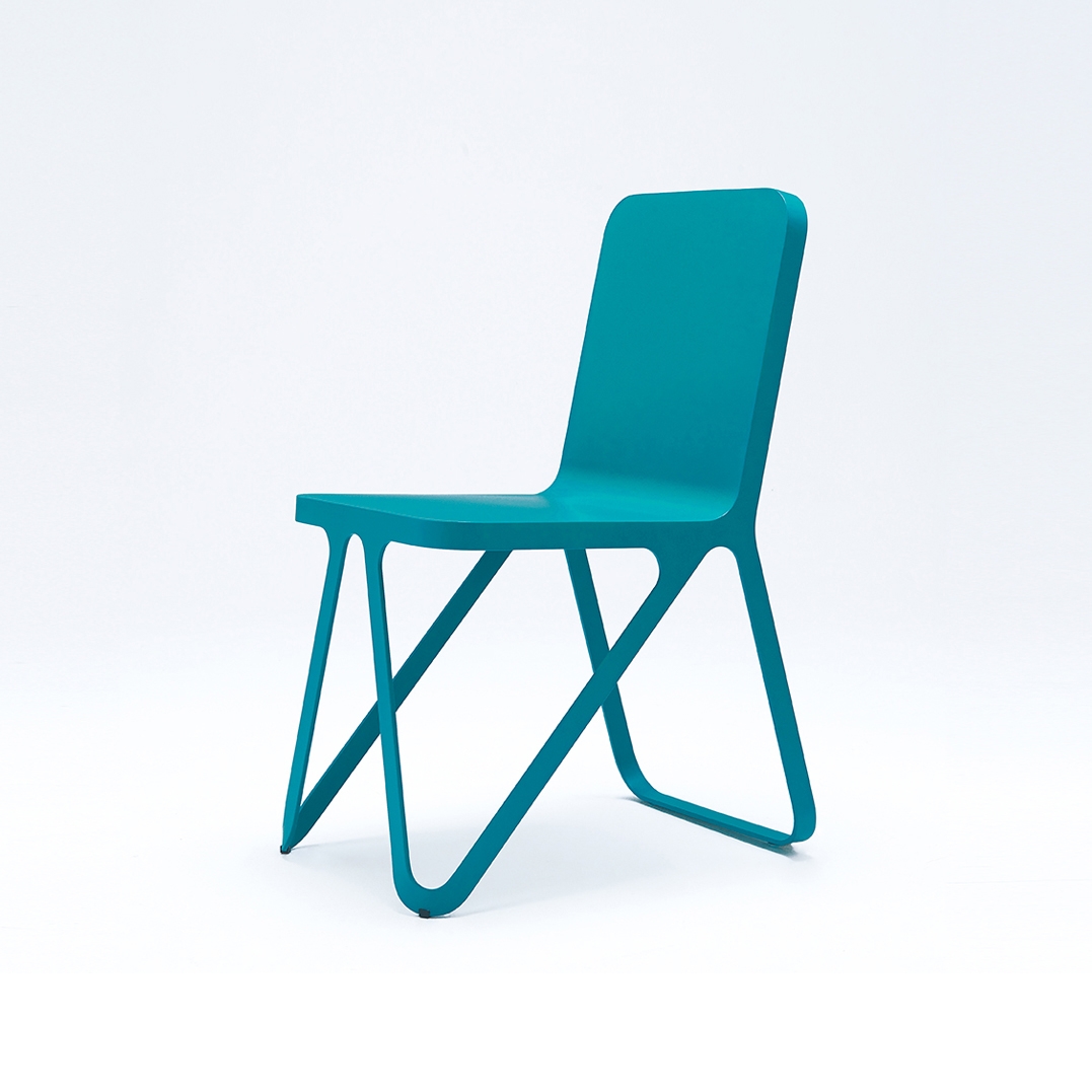 Loop Chair - ocean blue