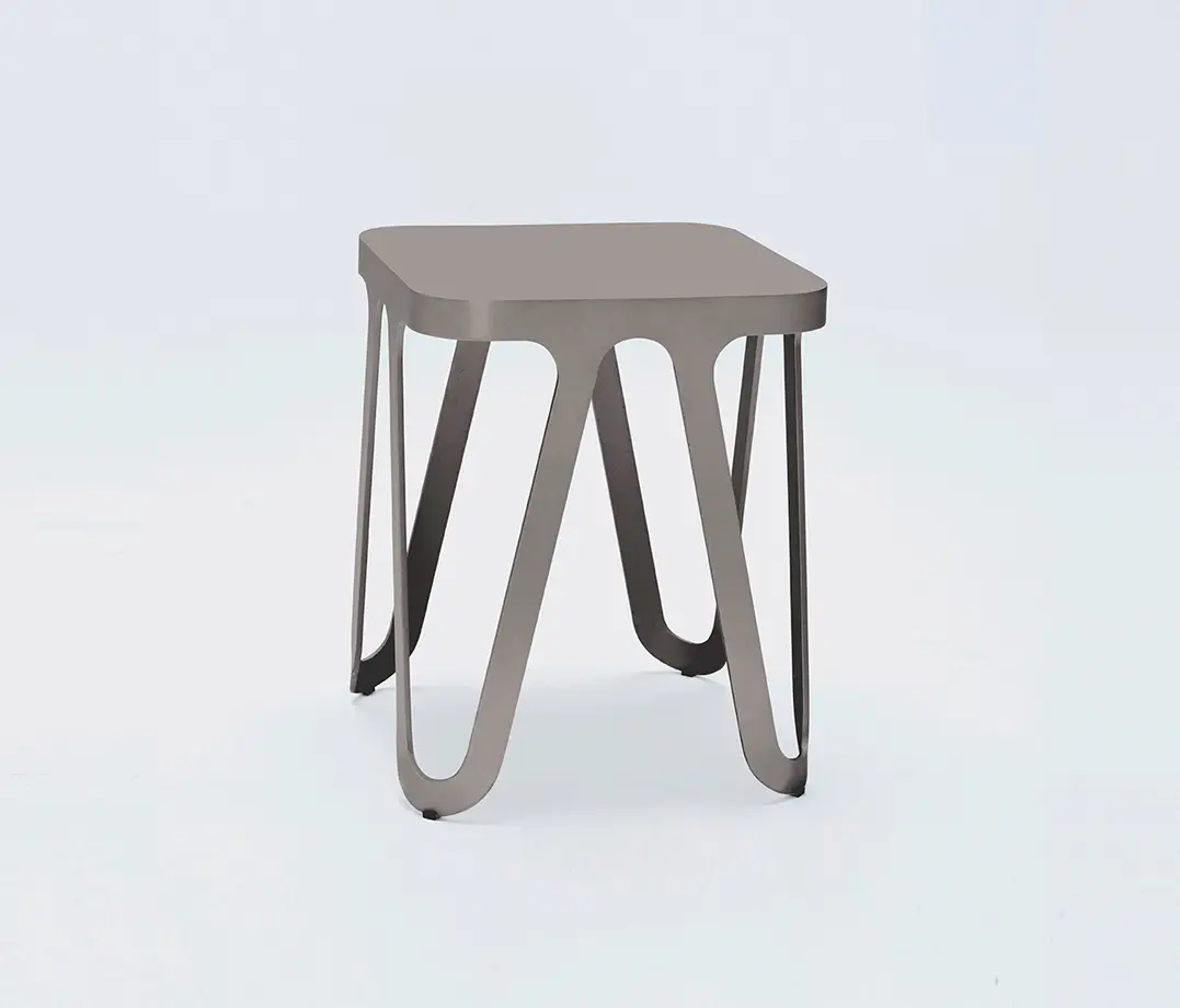 NEO/CRAFT - Loop Stool - quartz grey