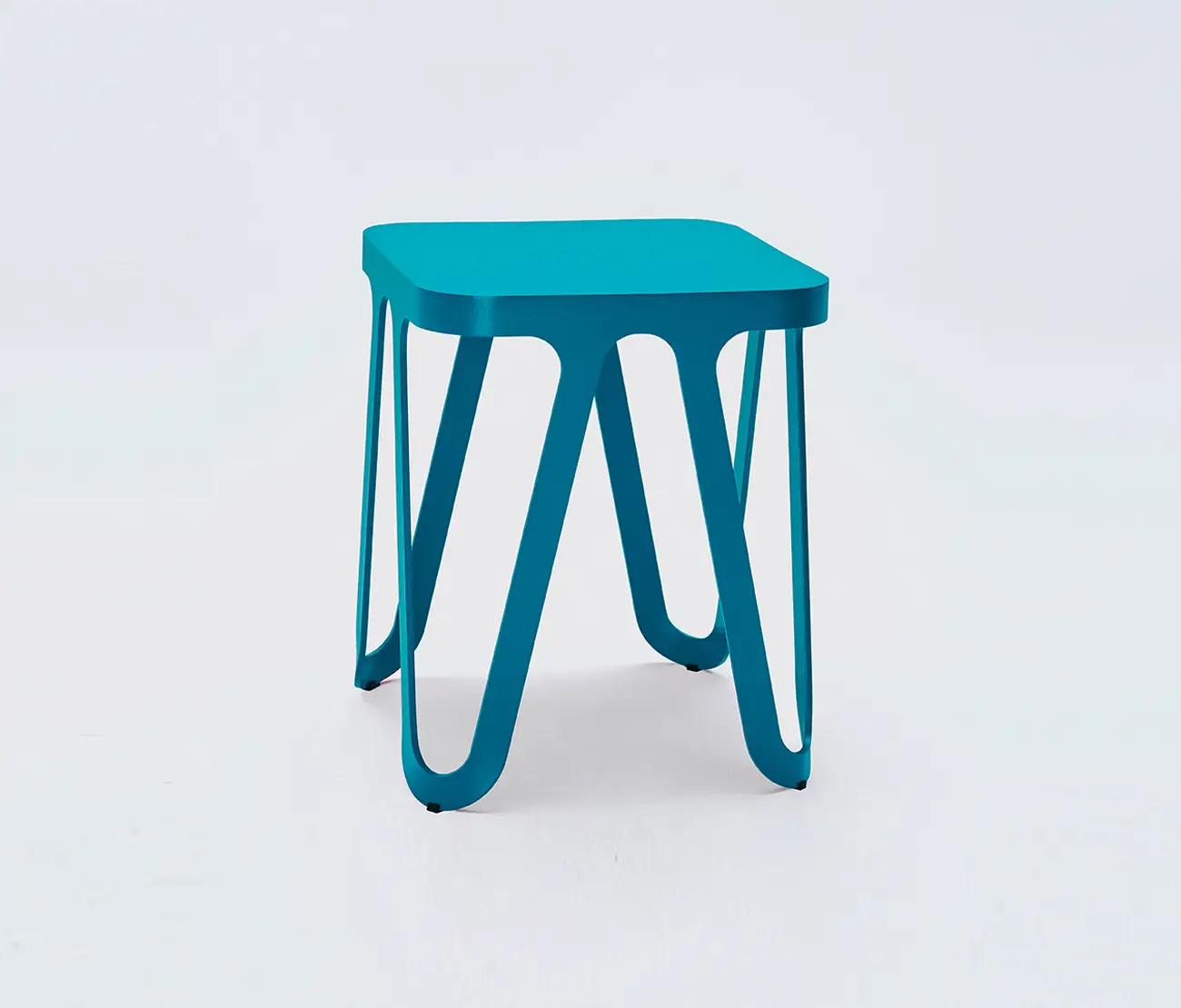 NEO/CRAFT - Loop Stool - ocean blue