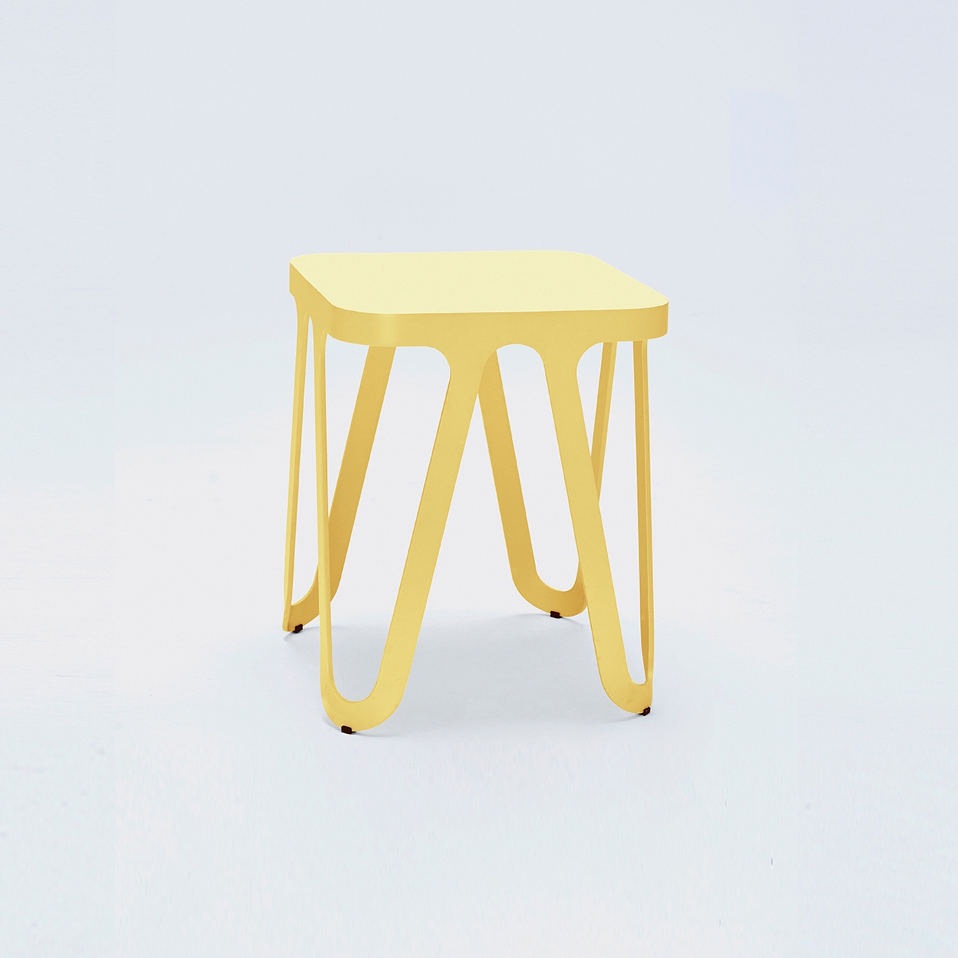 Loop Stool - Zitronengelb