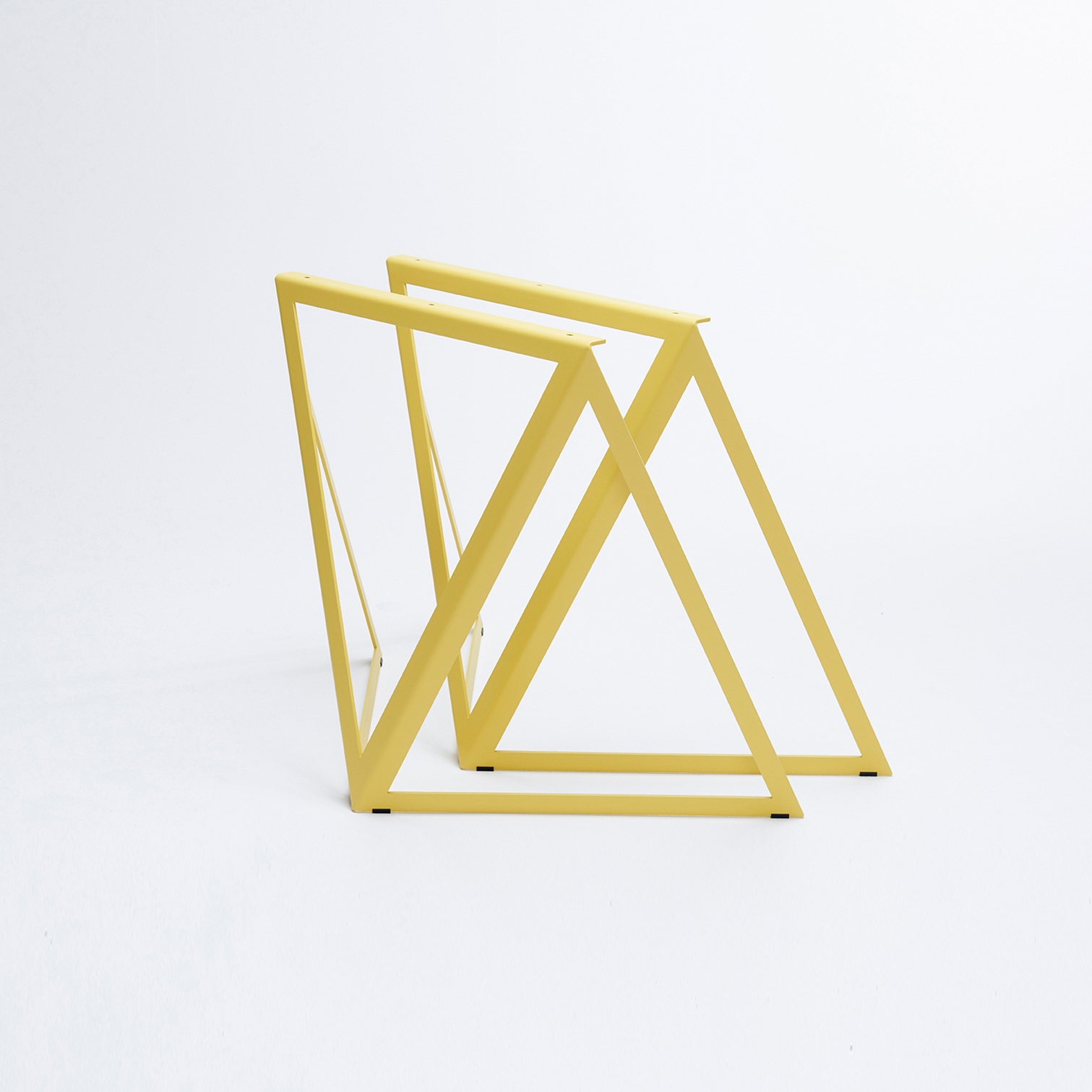 Steel - stand zitronengelb