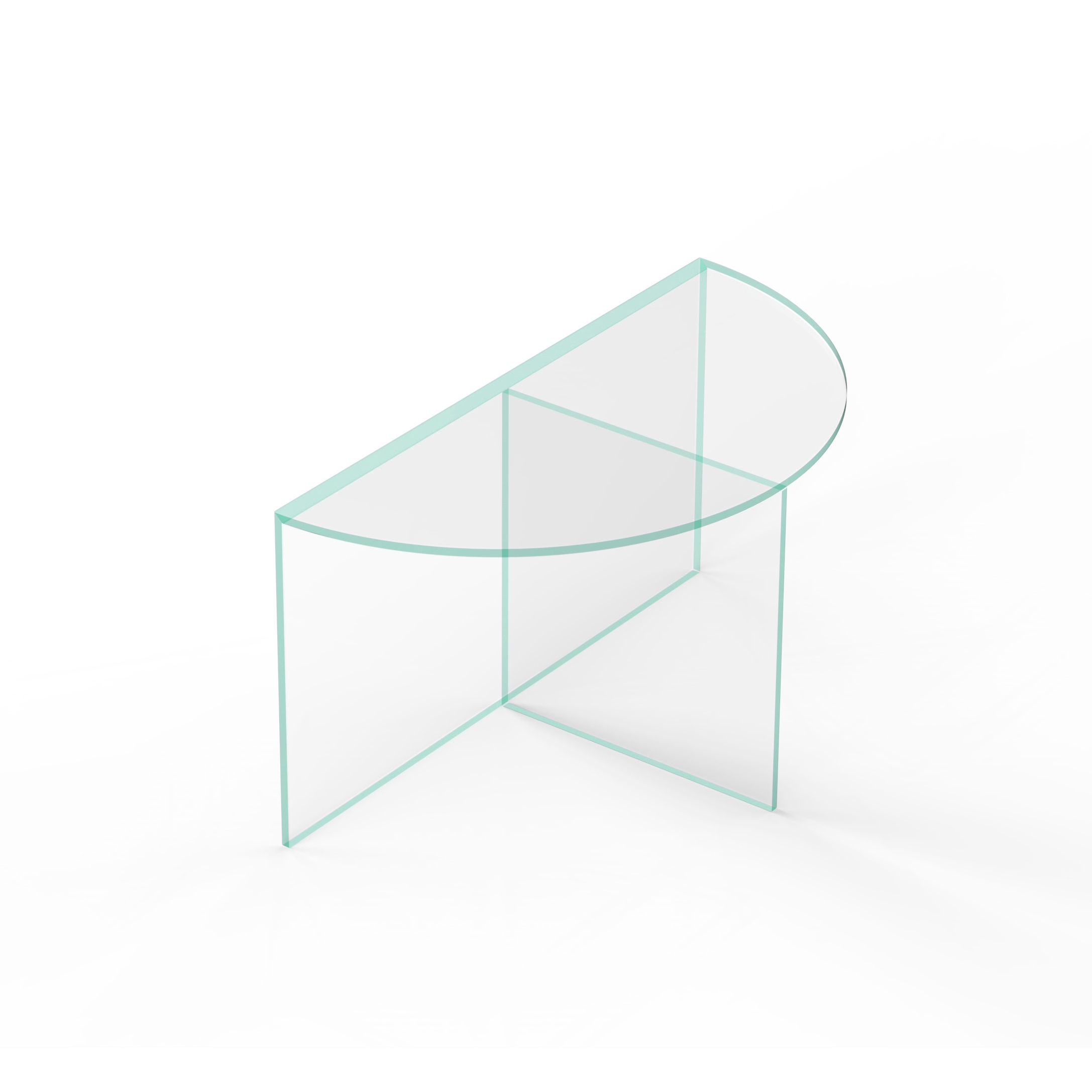 Fifty Circle - glass - clear glass
