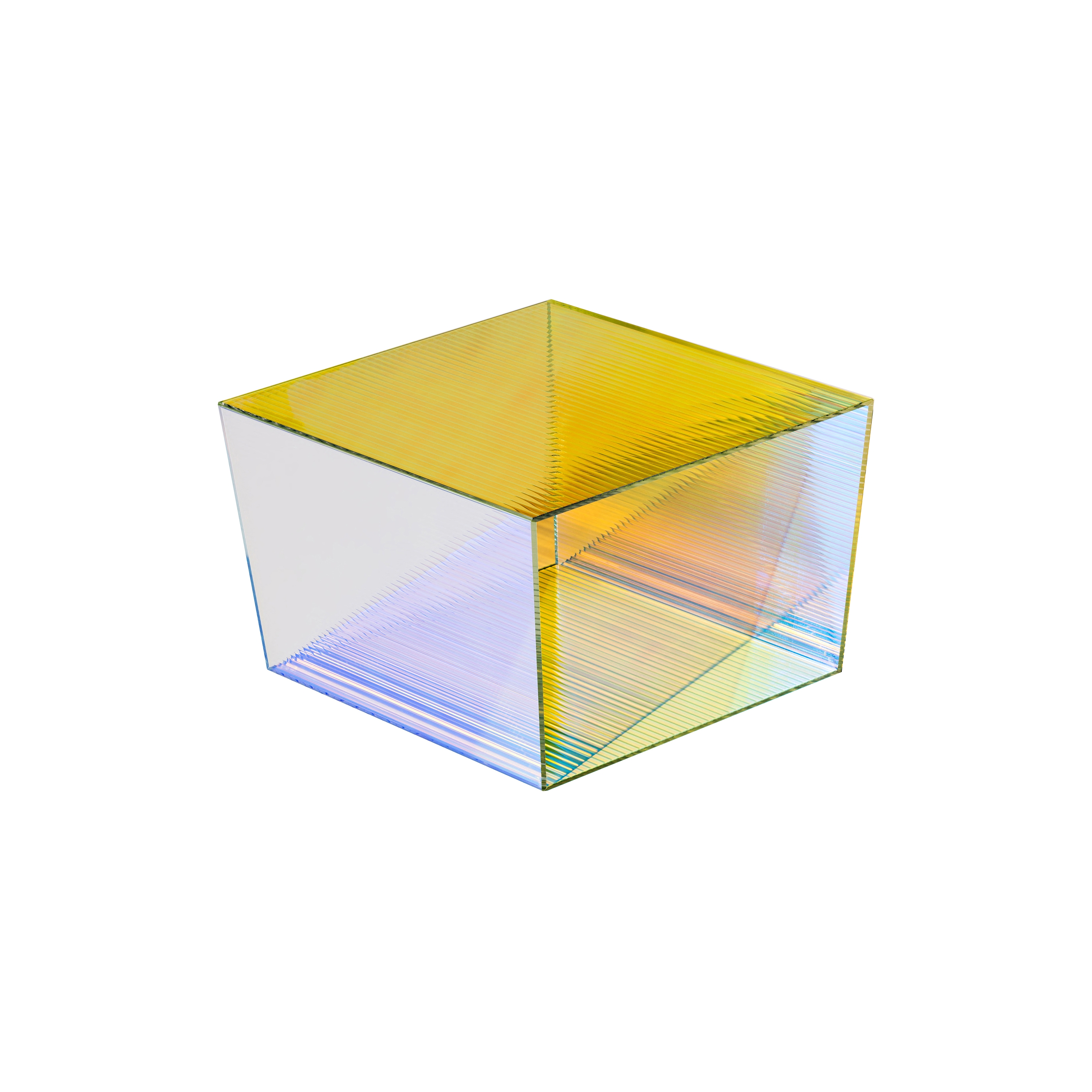 Afficher le produit Rho Square H 35 - glass - blue/orange du fabricant NEO/CRAFT