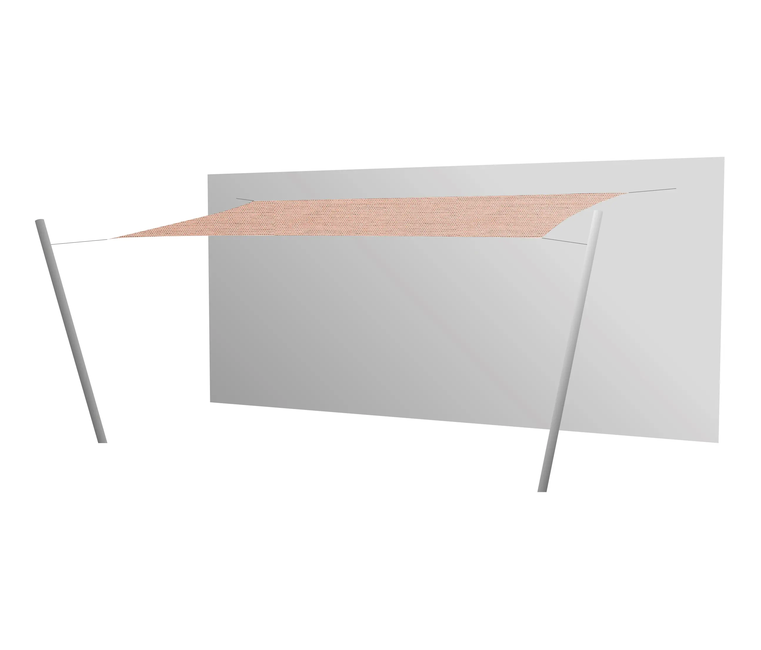 UMBROSA - Ingenua Vela rectangular Blush