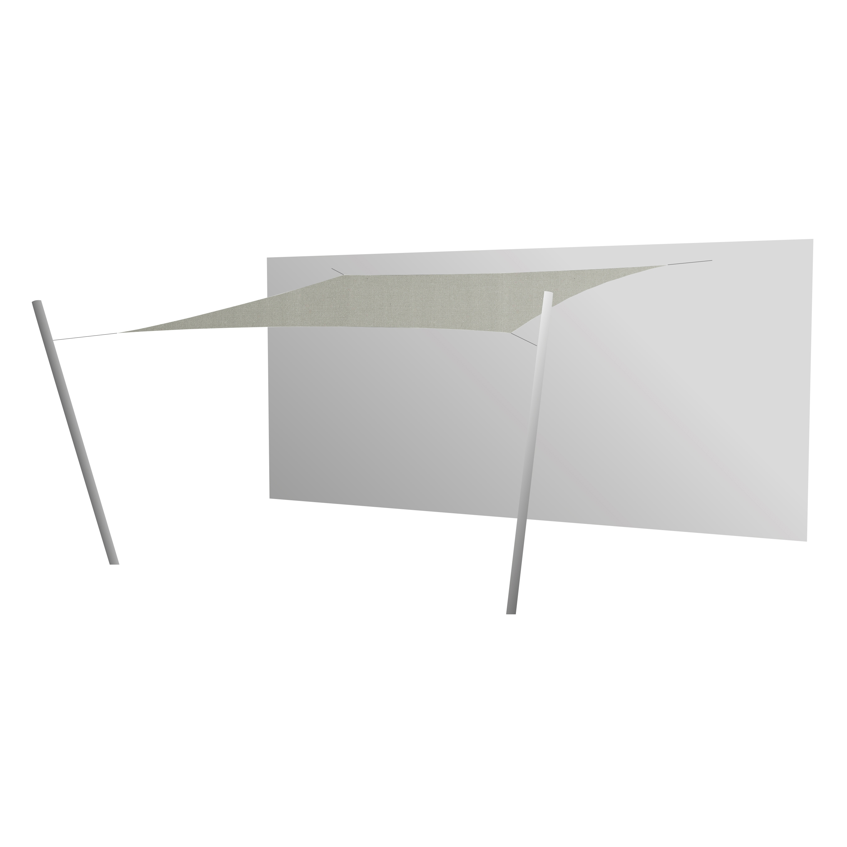 Ingenua Viereckig Segel Grey
