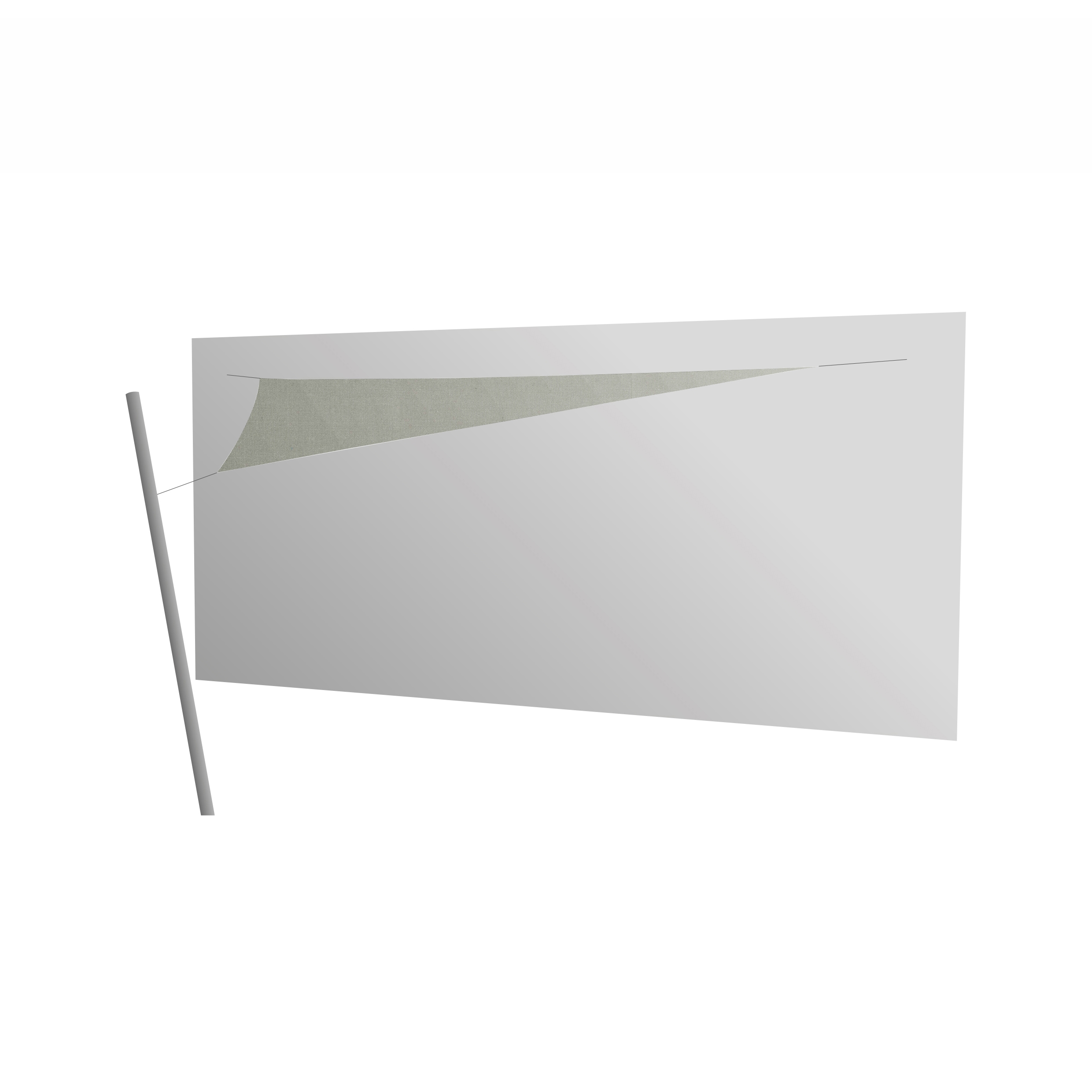 Ingenua Vela triangolare Grey