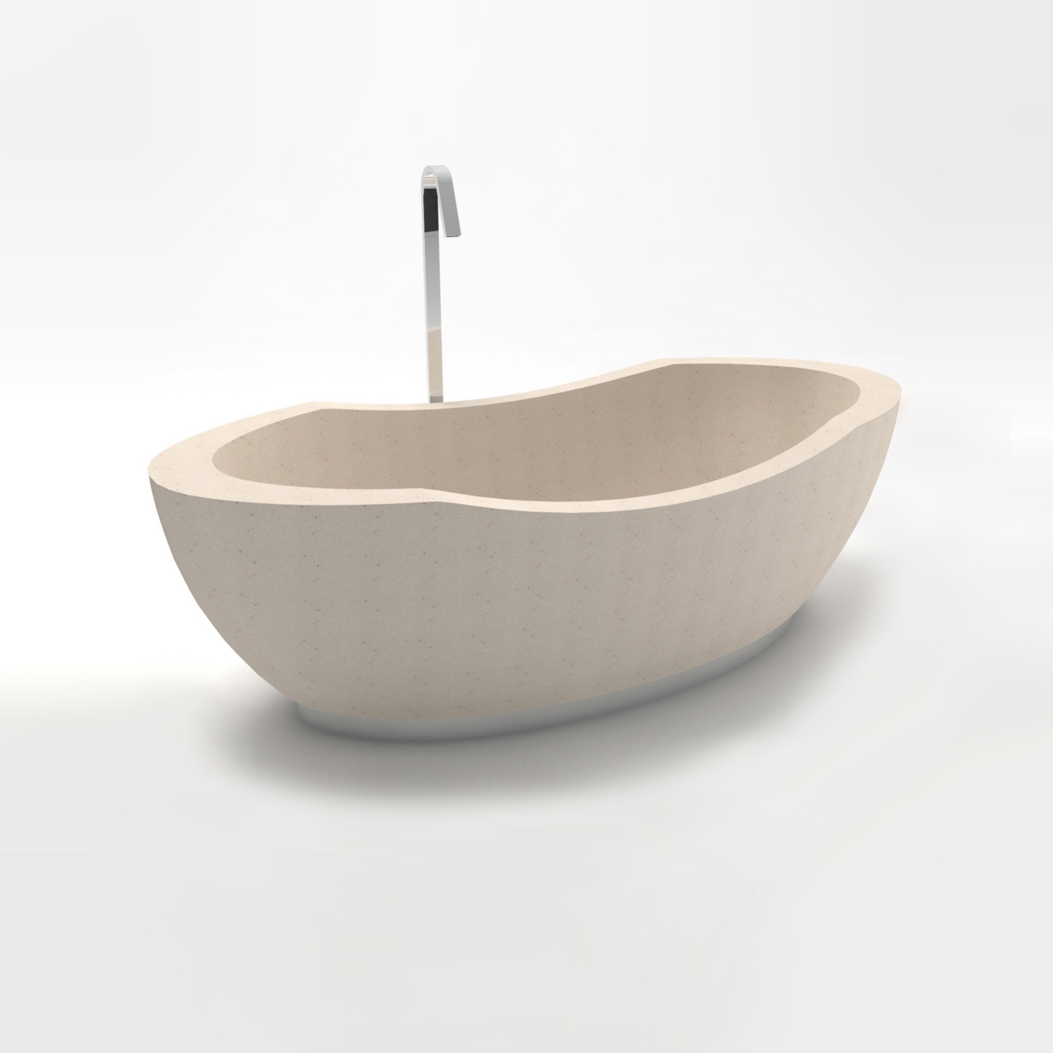Vertoon produk Dune bathtub van vervaardiger Zaninelli