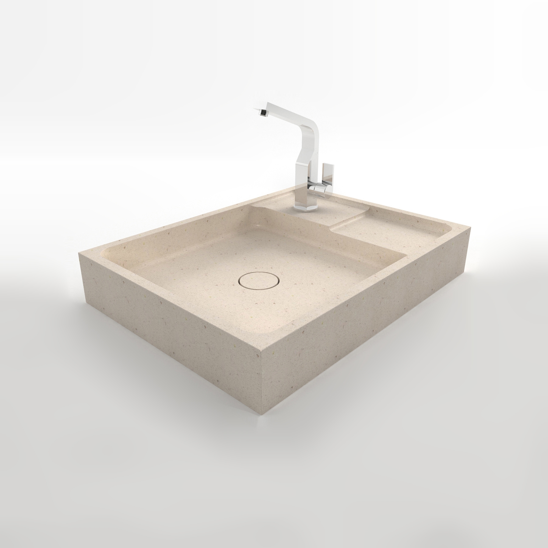 Vertoon produk Atlas sink van vervaardiger Zaninelli