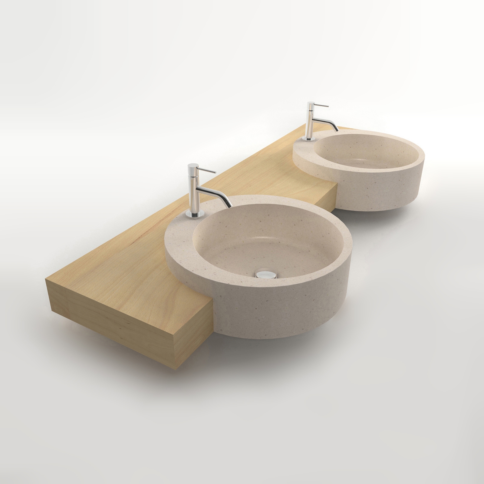 Celtic Double sink