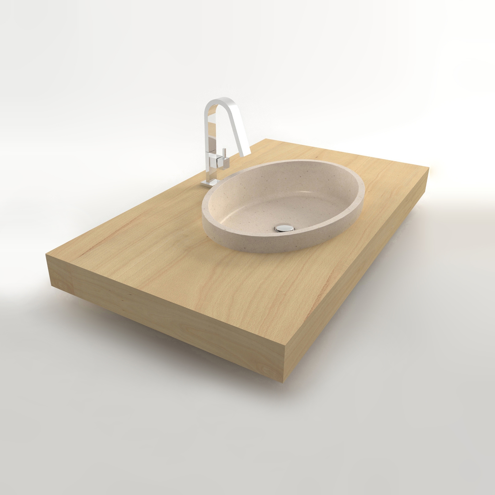 Vertoon produk Blue Lagoon sink van vervaardiger Zaninelli