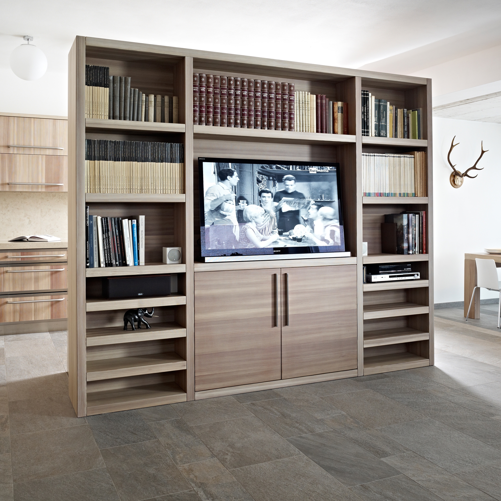 Display product Linear Bookshelf from manufacturer Zaninelli