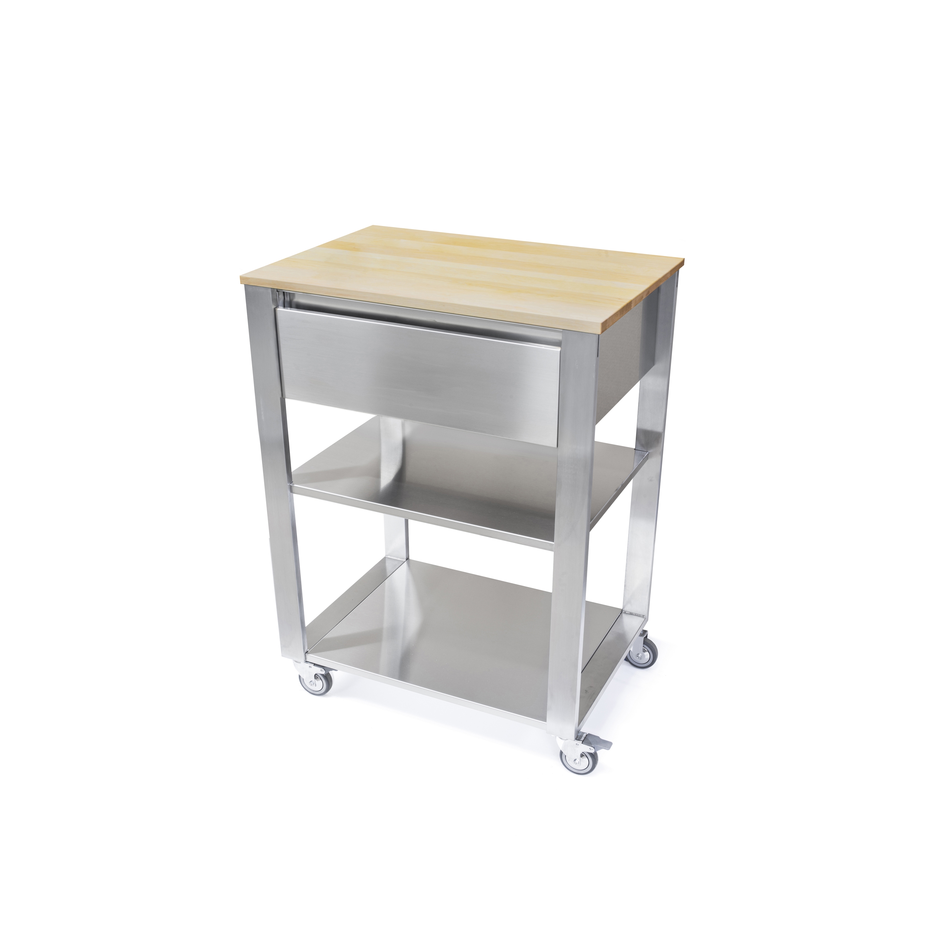 Produkt Kada 662701 stainless steel kitchen trolley with casters des Herstellers Jokodomus anzeigen