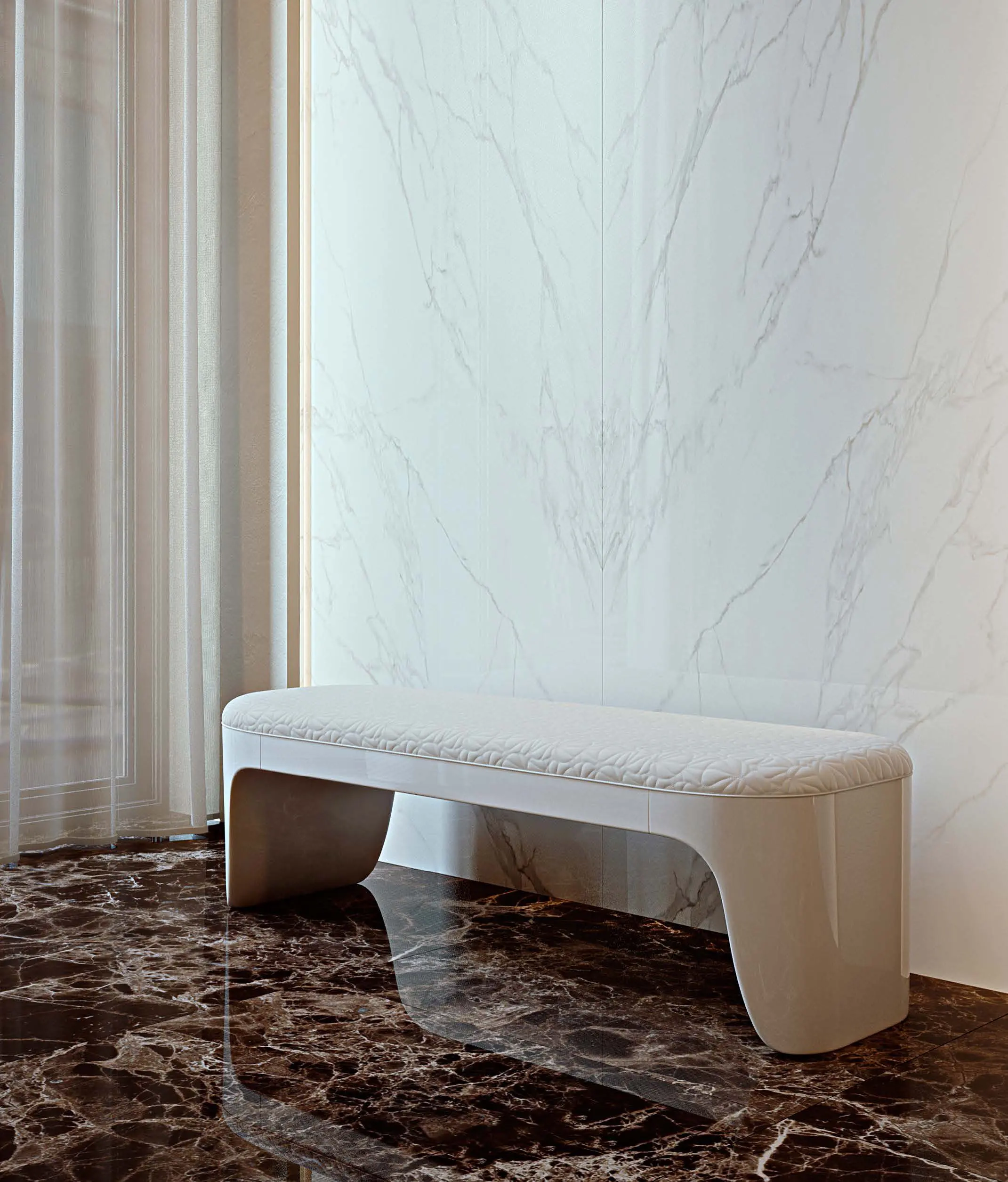 GAMMA & BROSS - Black Pouff | MG BROSS Pouff