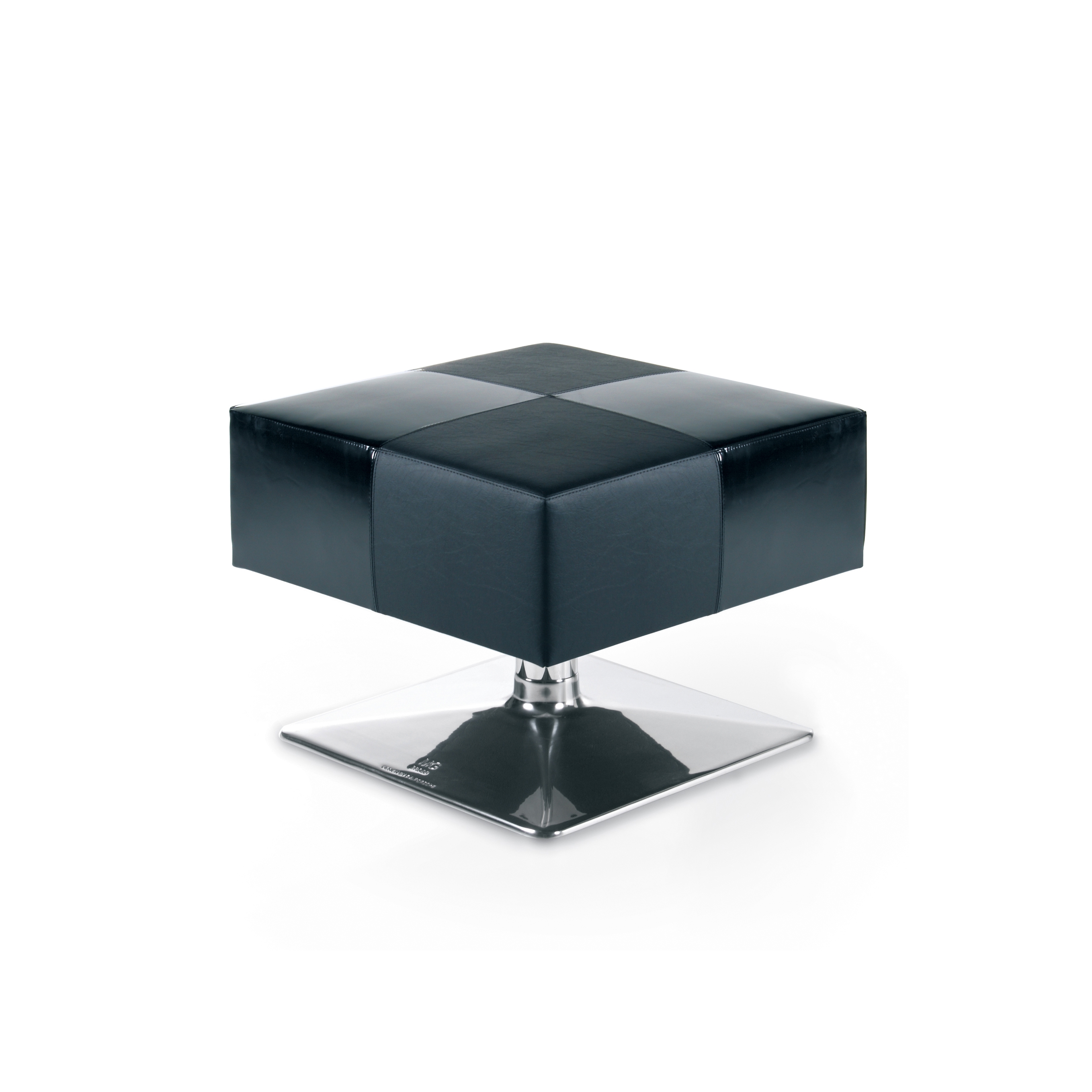 Vertoon produk Black Pouff | MG BROSS Pouff van vervaardiger GAMMA & BROSS