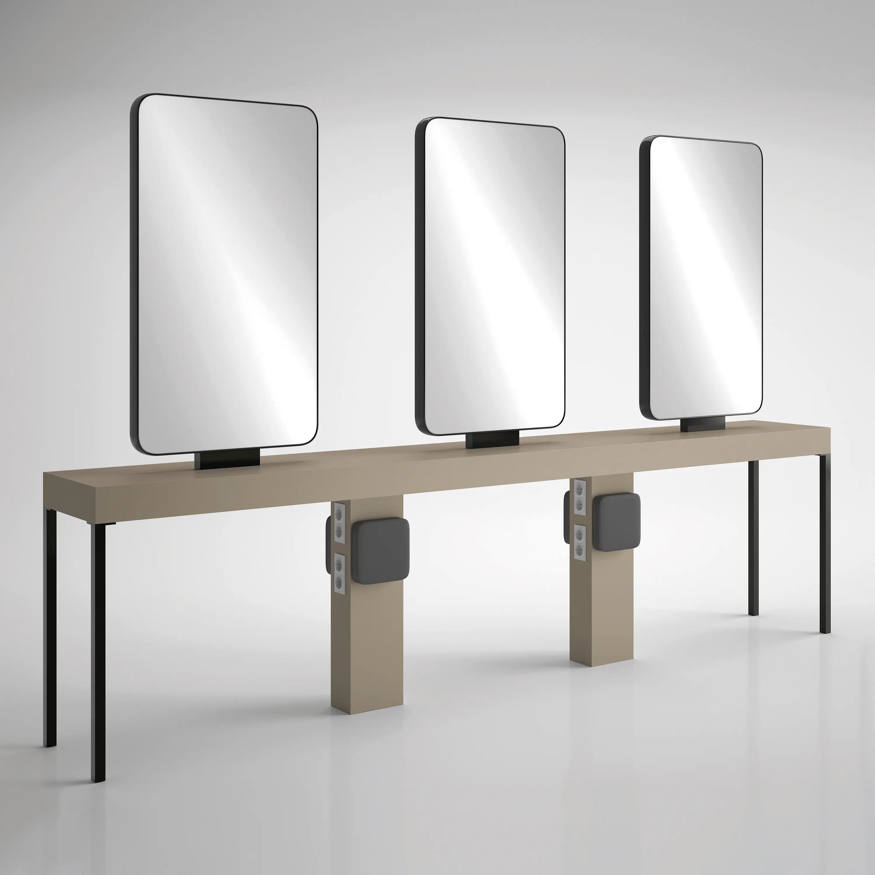 GAMMA & BROSS - Ilot Carré 6P | GAMMASTORE Styling station