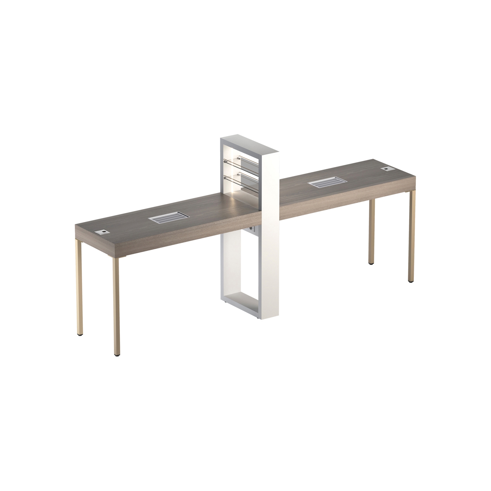Mostrar el producto F120TL2  | GAMMASTORE Mesa manicura del fabricante GAMMA & BROSS