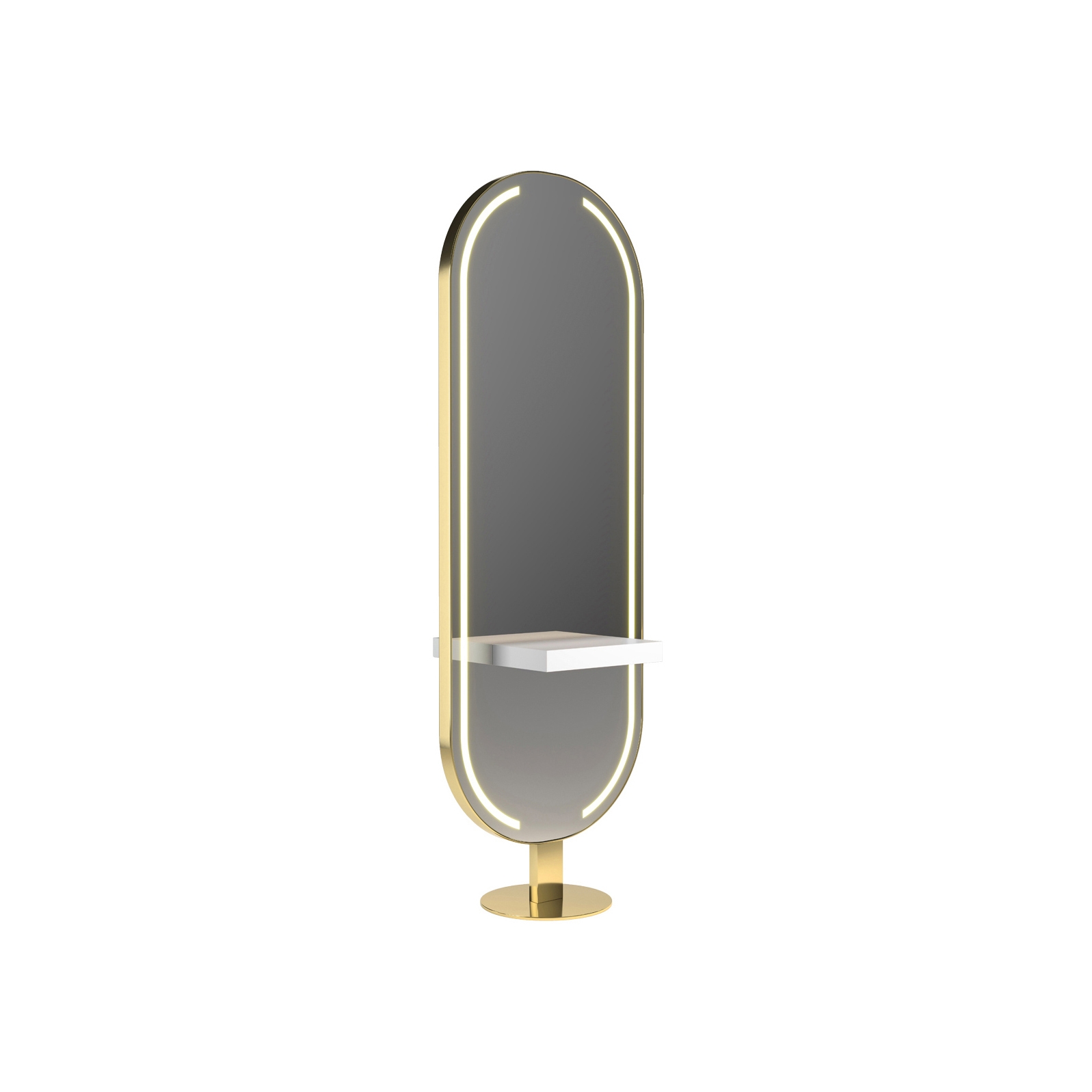 Display product Oblongate LED | GAMMASTORE Styling station from manufacturer GAMMA & BROSS