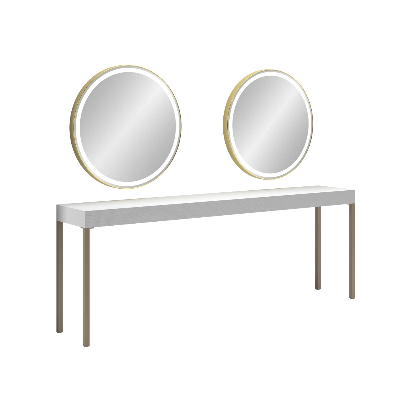 Display product QL Consolle 2P | GAMMASTORE Styling station from manufacturer GAMMA & BROSS