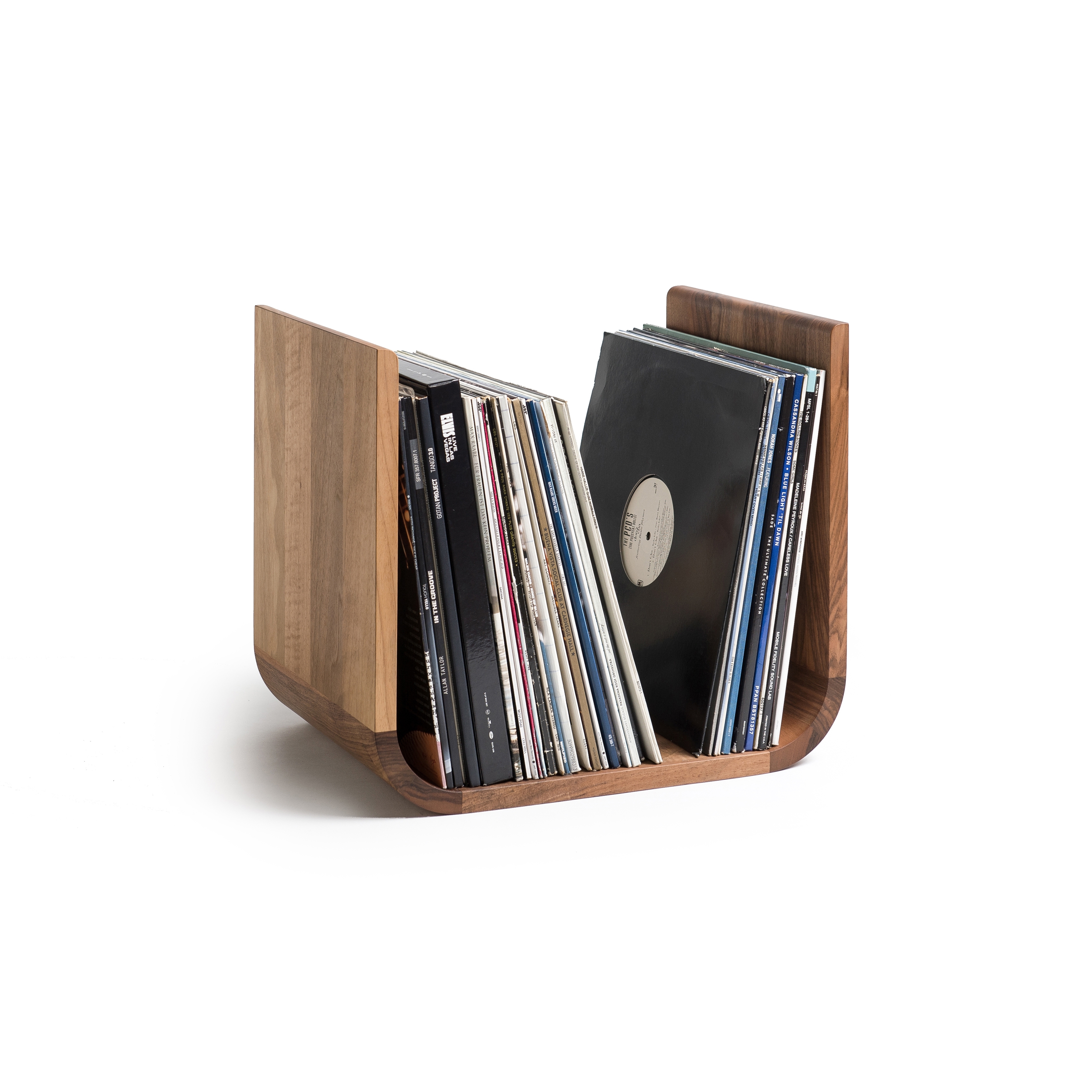 Mostra il prodotto U-shaped vinyl record holder del produttore lebenszubehoer by stef’s
