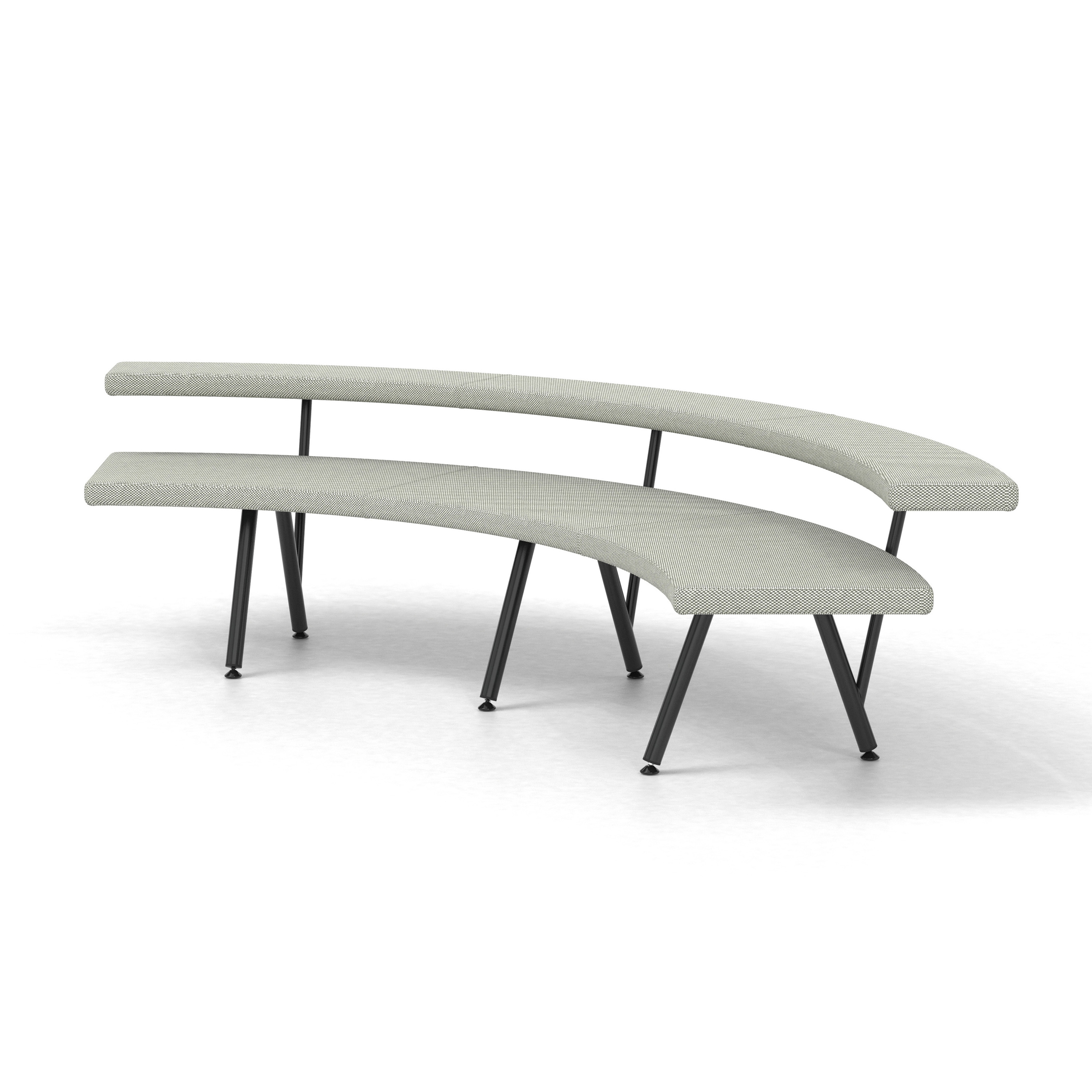 Display product Autobahn, 90˚ Curved seat from manufacturer Derlot
