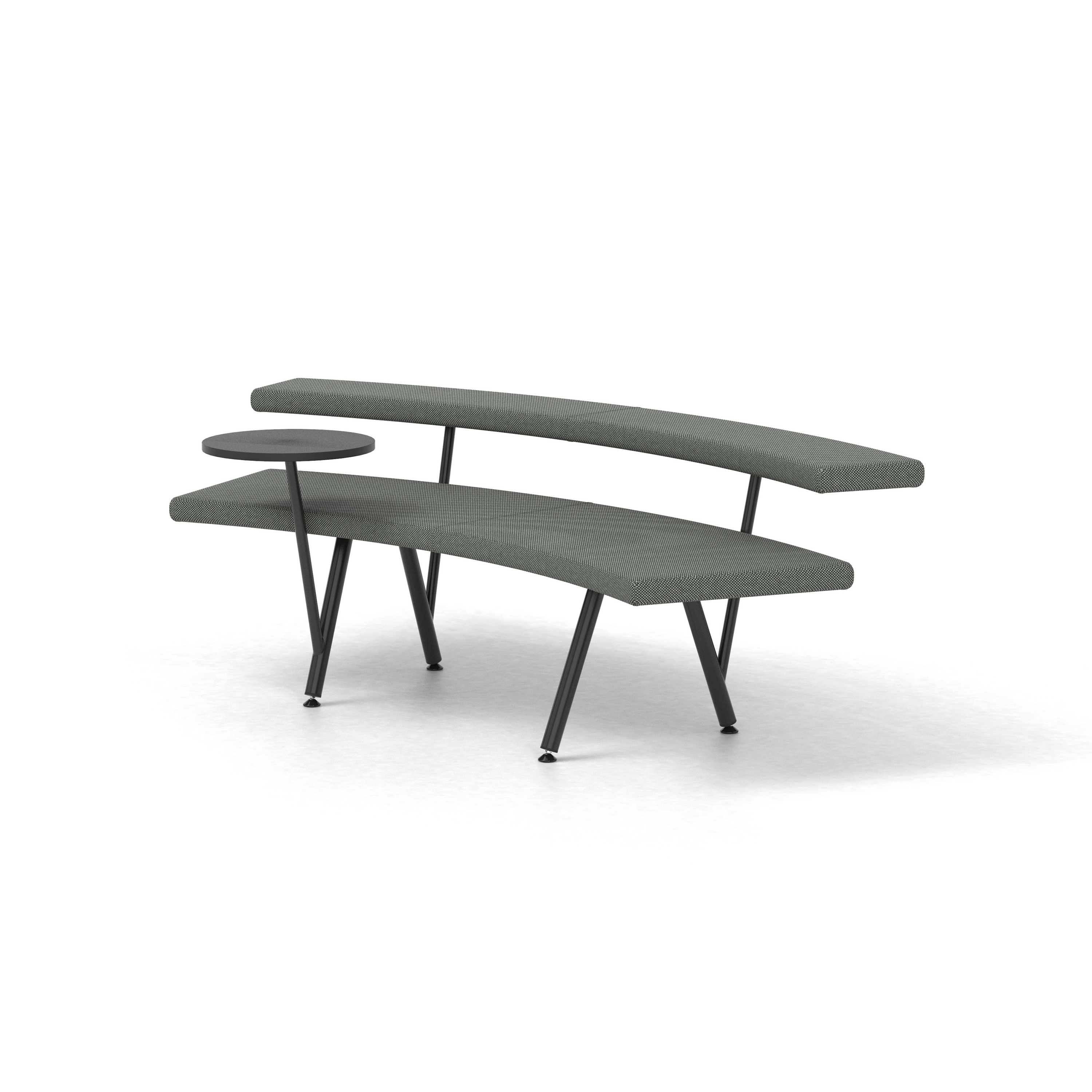 Mostra il prodotto Autobahn, 45˚ Curved seat with floating table del produttore Derlot