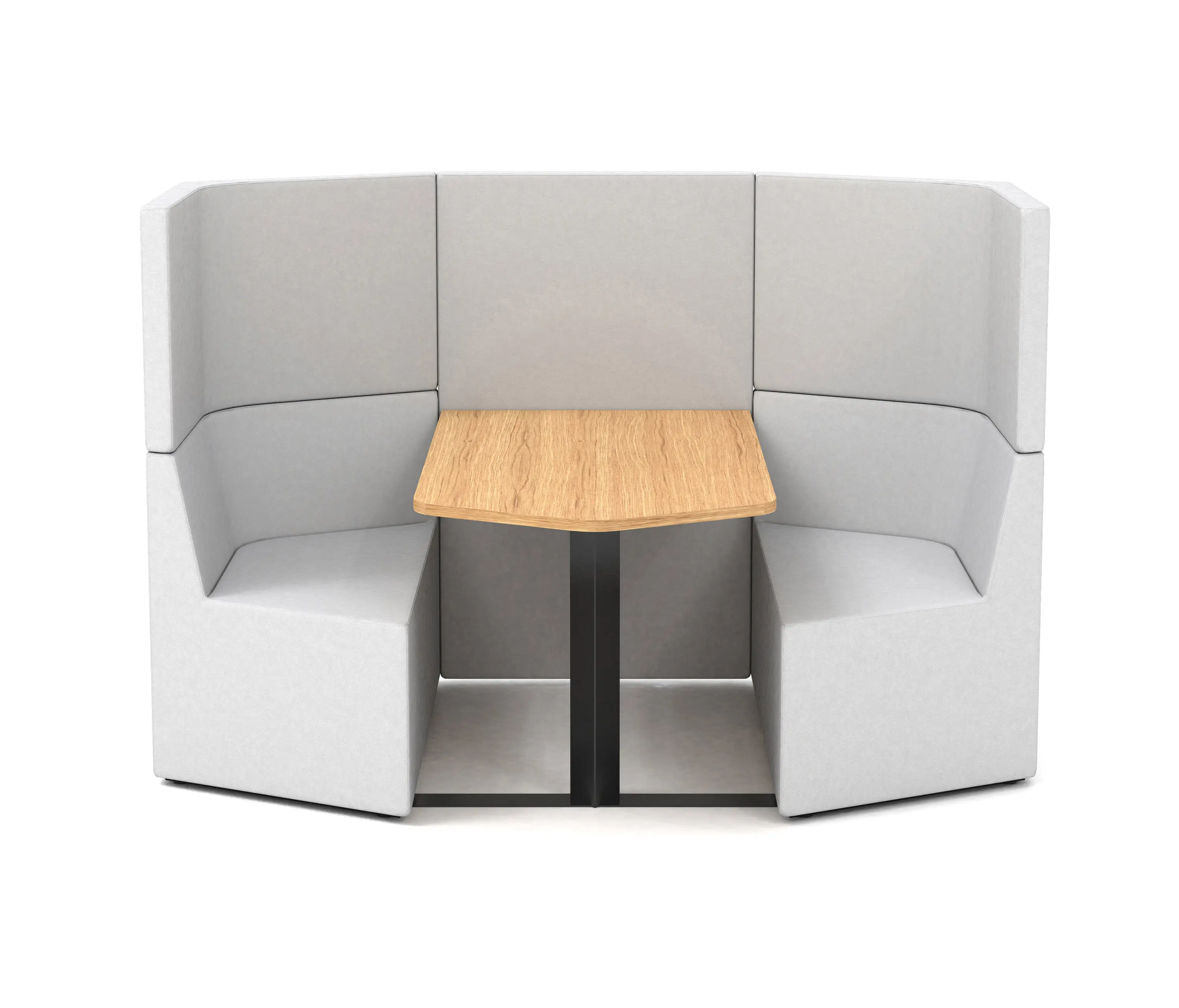 Derlot - Prisma, 2 Person high-back workbooth