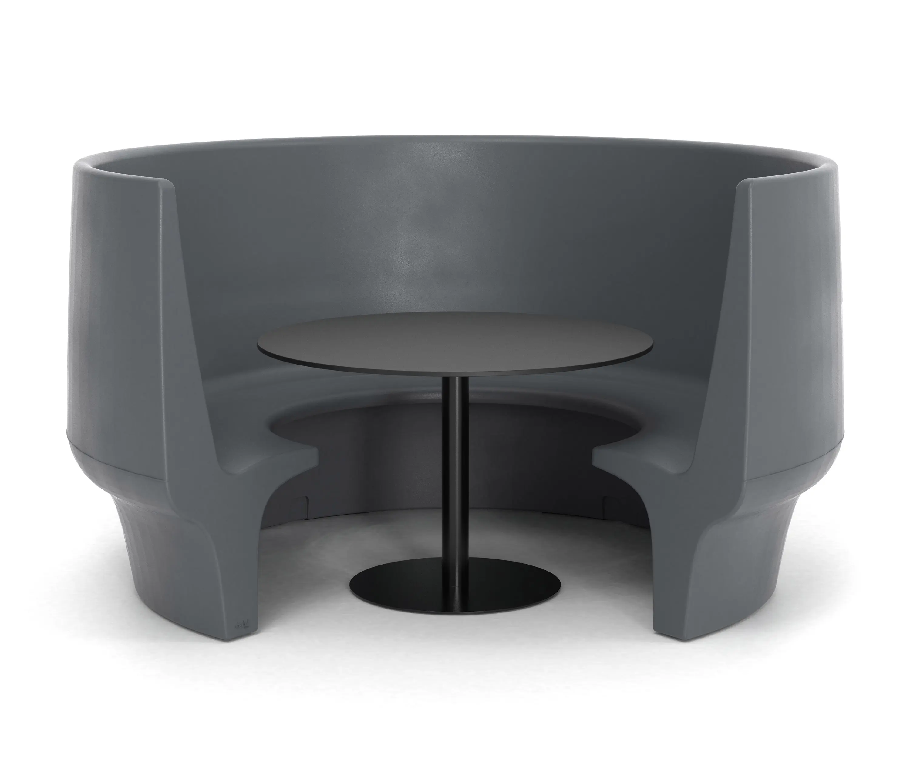 Derlot - Cup, High-back six seater with Cup Table