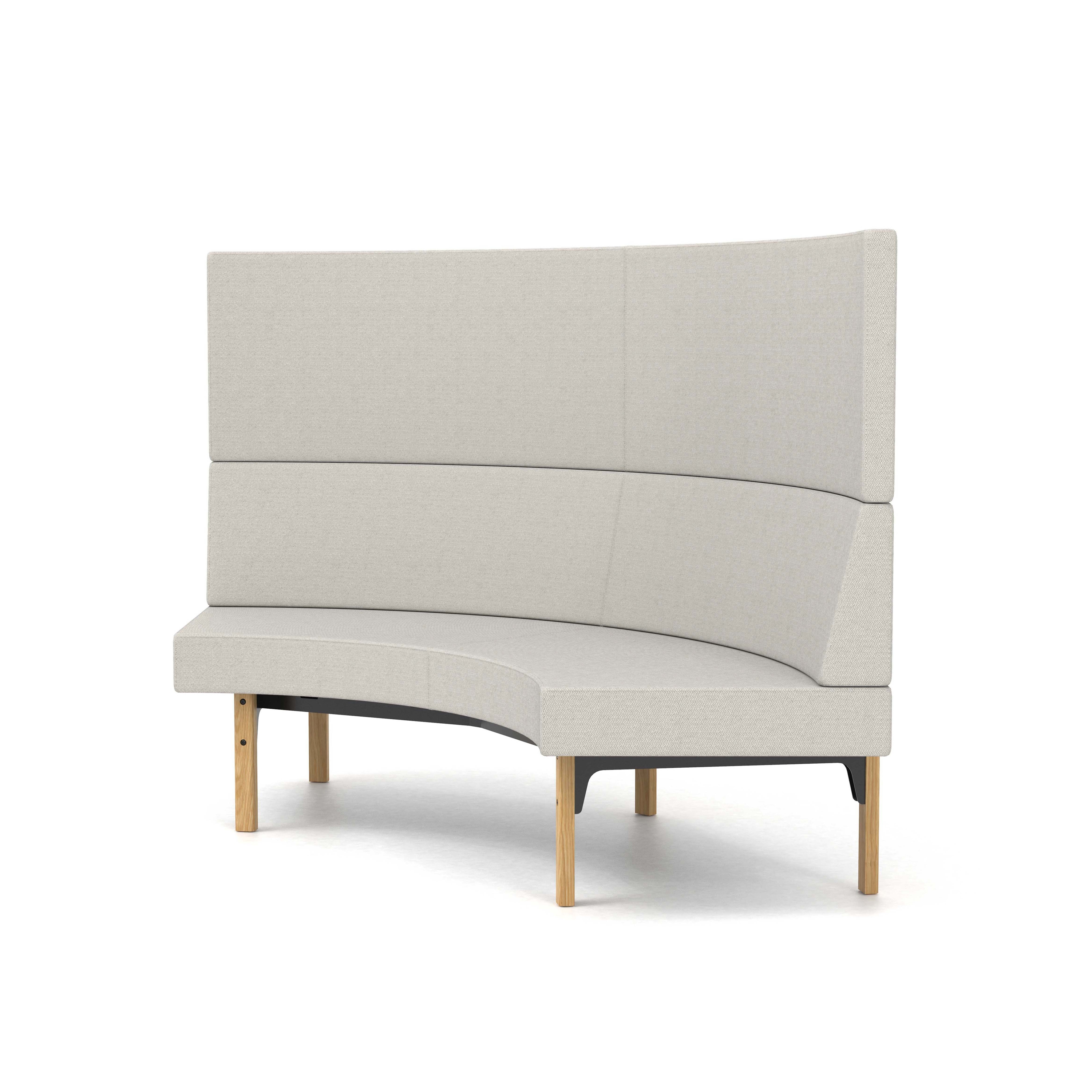 Mostra il prodotto Homework curved sofa,
highback del produttore Derlot
