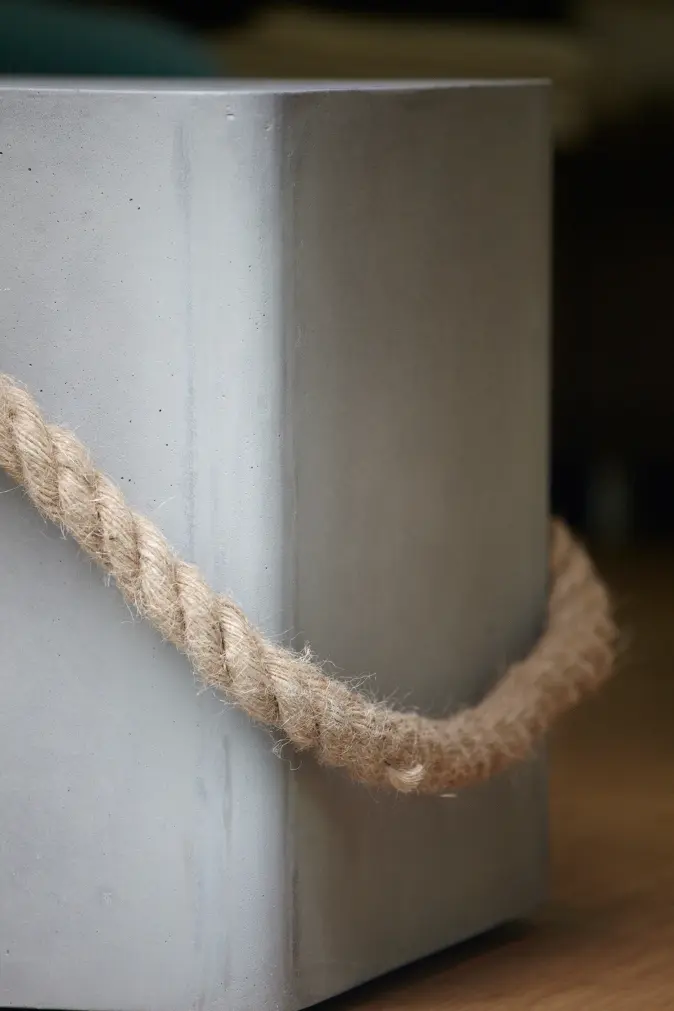 jankurtz - Beton Rope stool / side table