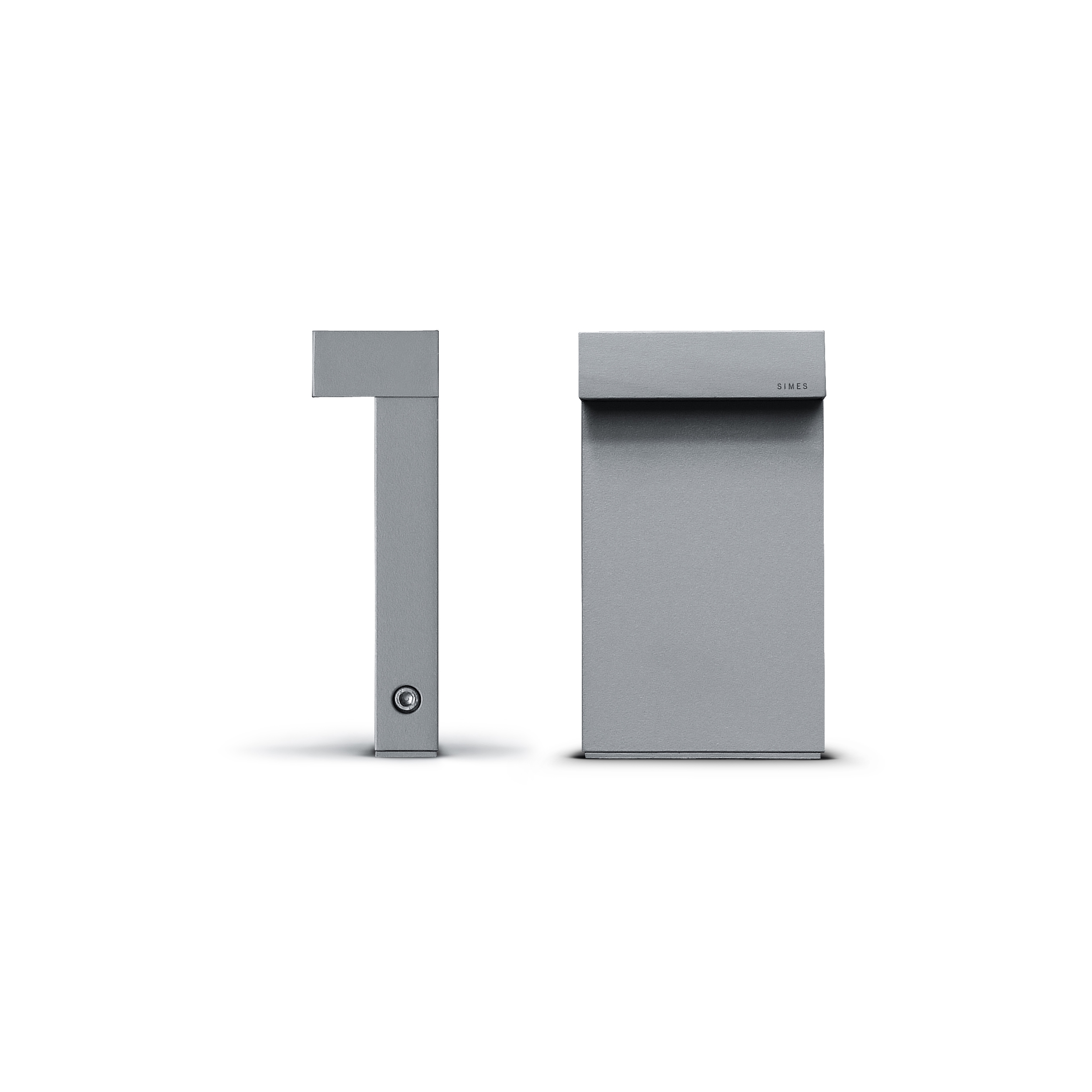 Display product Micro Look bollard single emission H 220 mm from manufacturer Simes