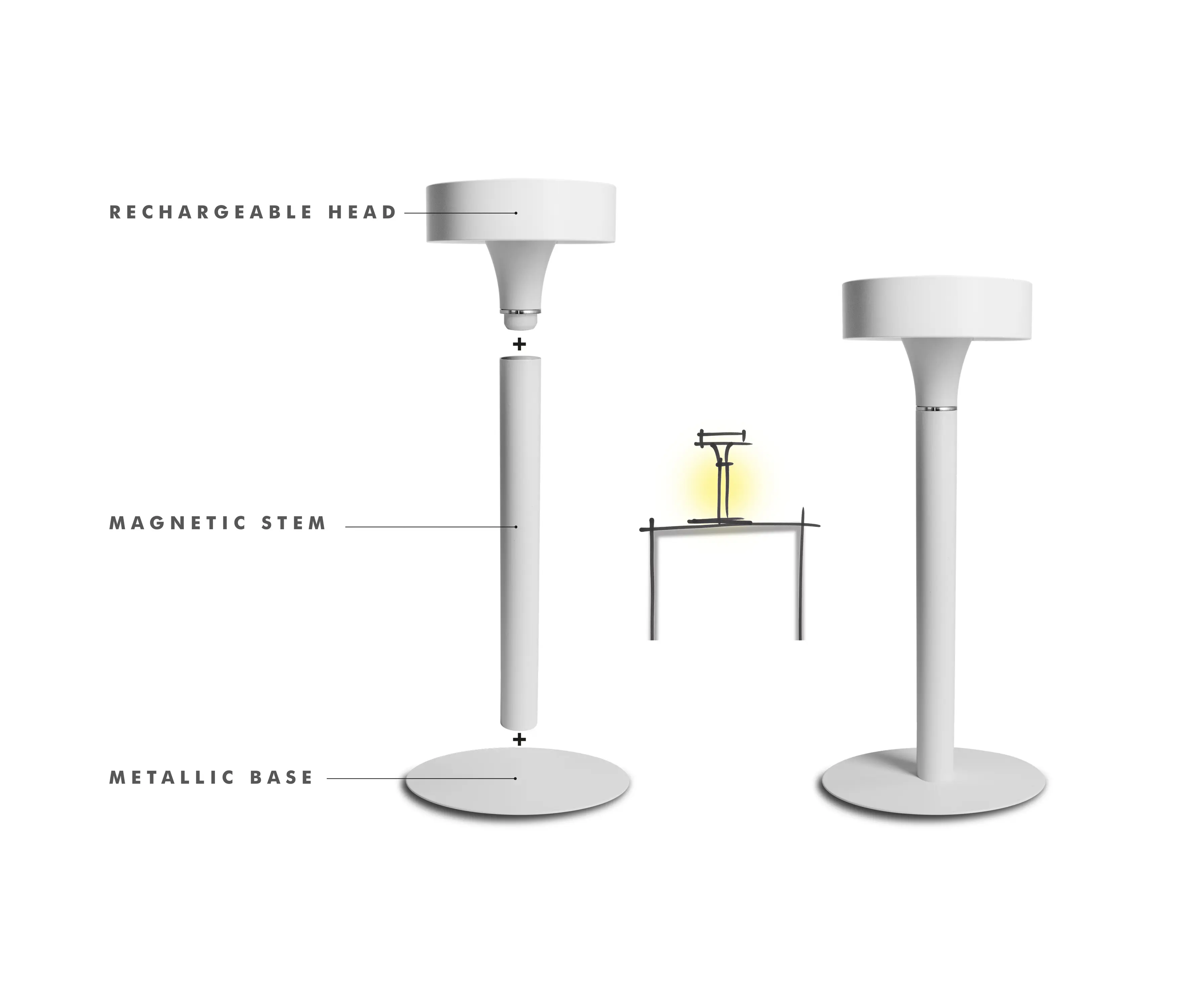 Simes - Trés Jolie table lamp