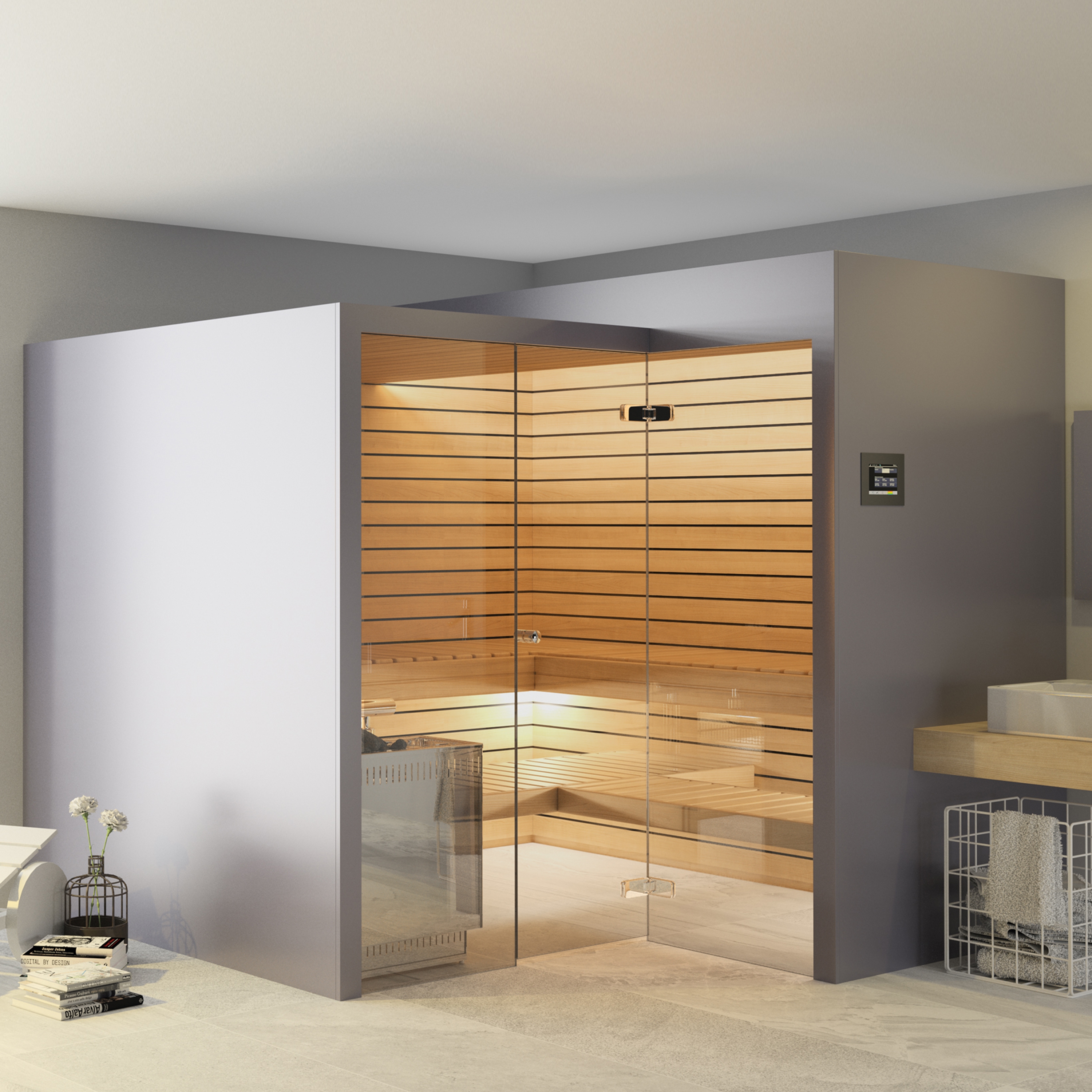 Display product Cube Corner from manufacturer Küng Wellness