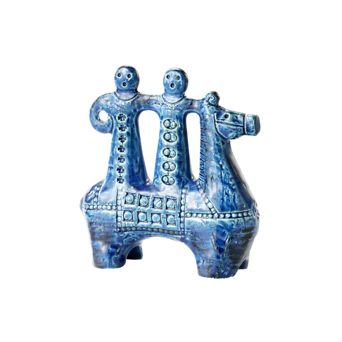 Mostra il prodotto Rimini Blu Figura cavallerizzo del produttore Bitossi Ceramiche