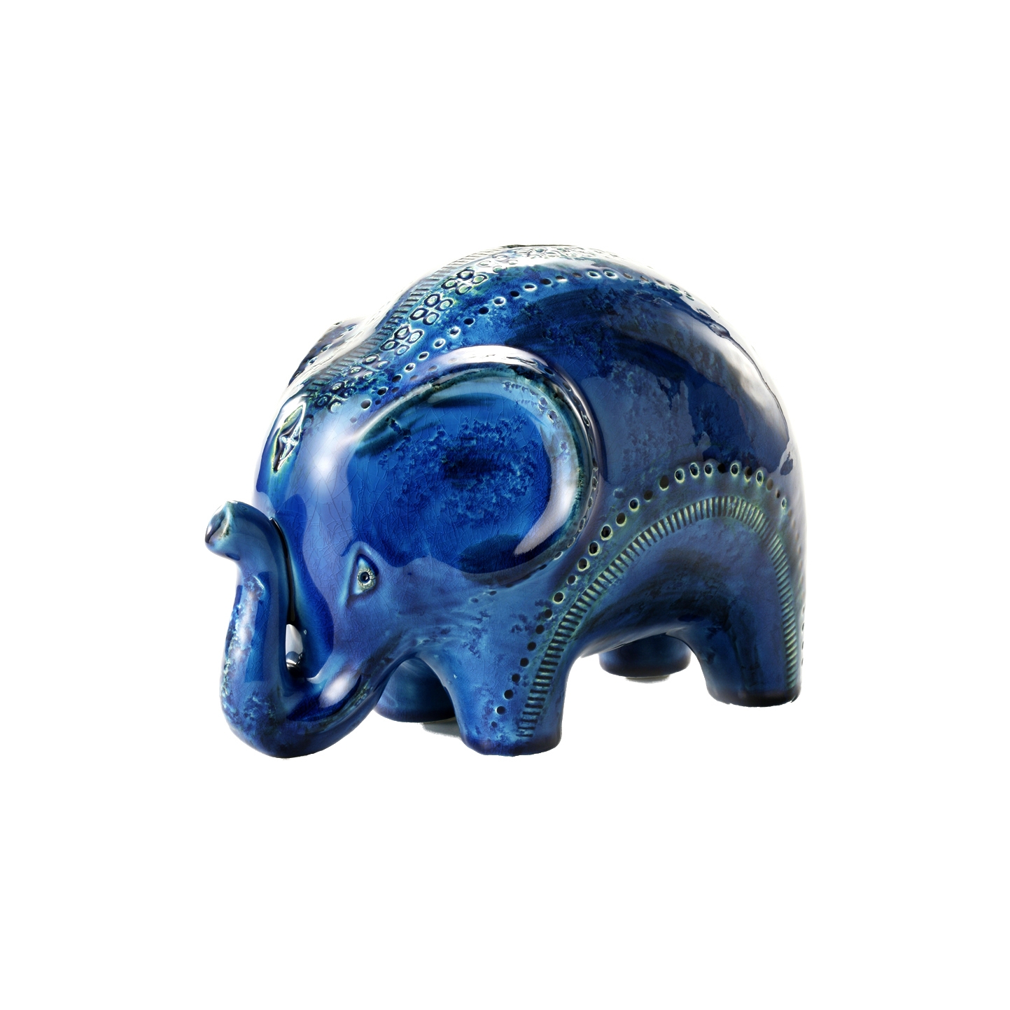 Mostra il prodotto Rimini Blu Figura elefante del produttore Bitossi Ceramiche